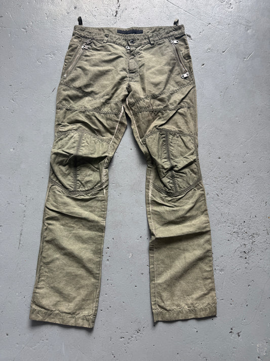 griffin knee detail flared pant