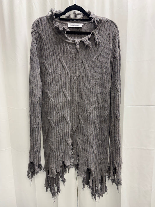 Kiko Kostadinov 00142023 Zlatyu Distress Sweater