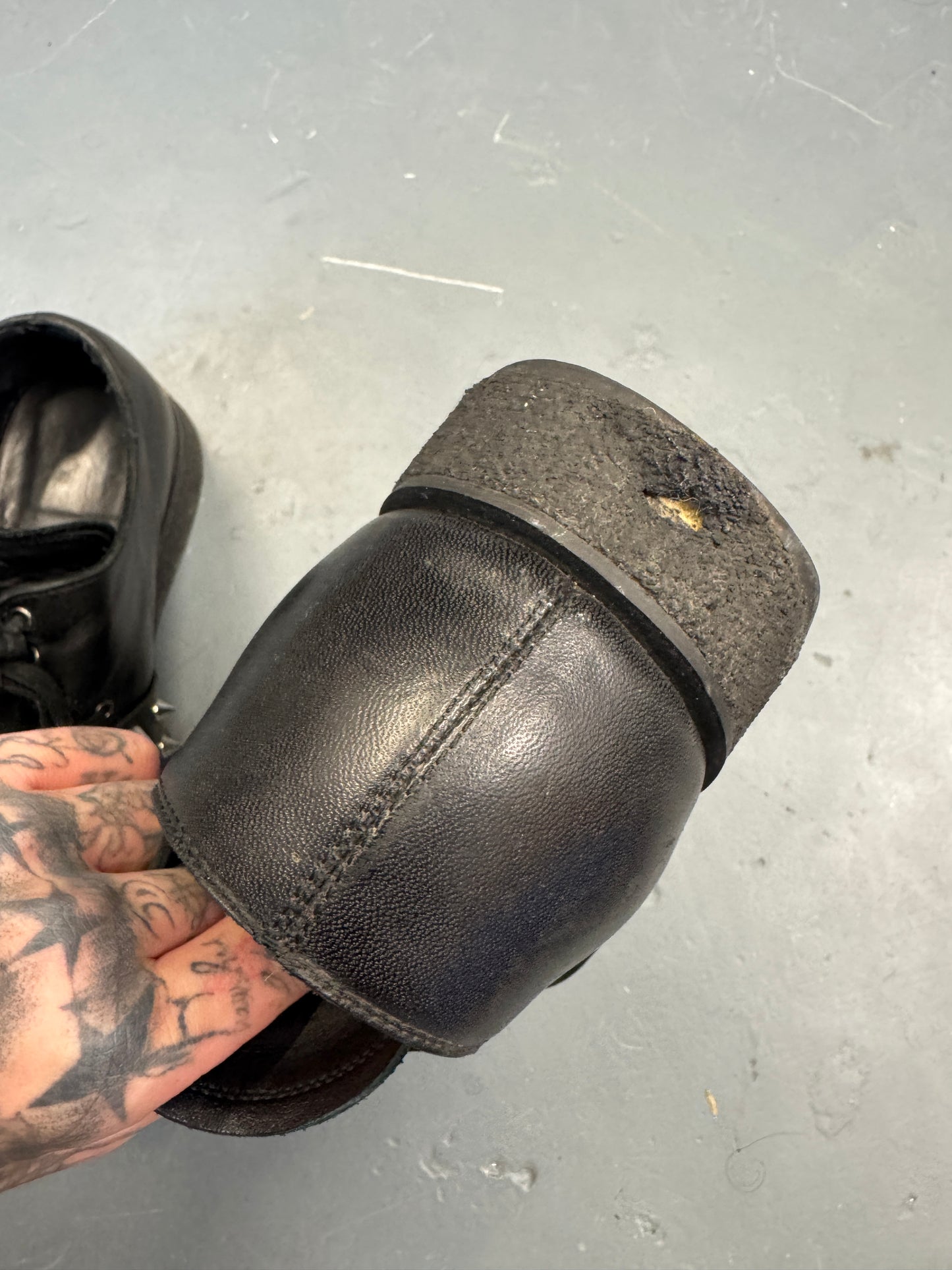 Old Curiosity Shop Platformed Hog Toe Shoe