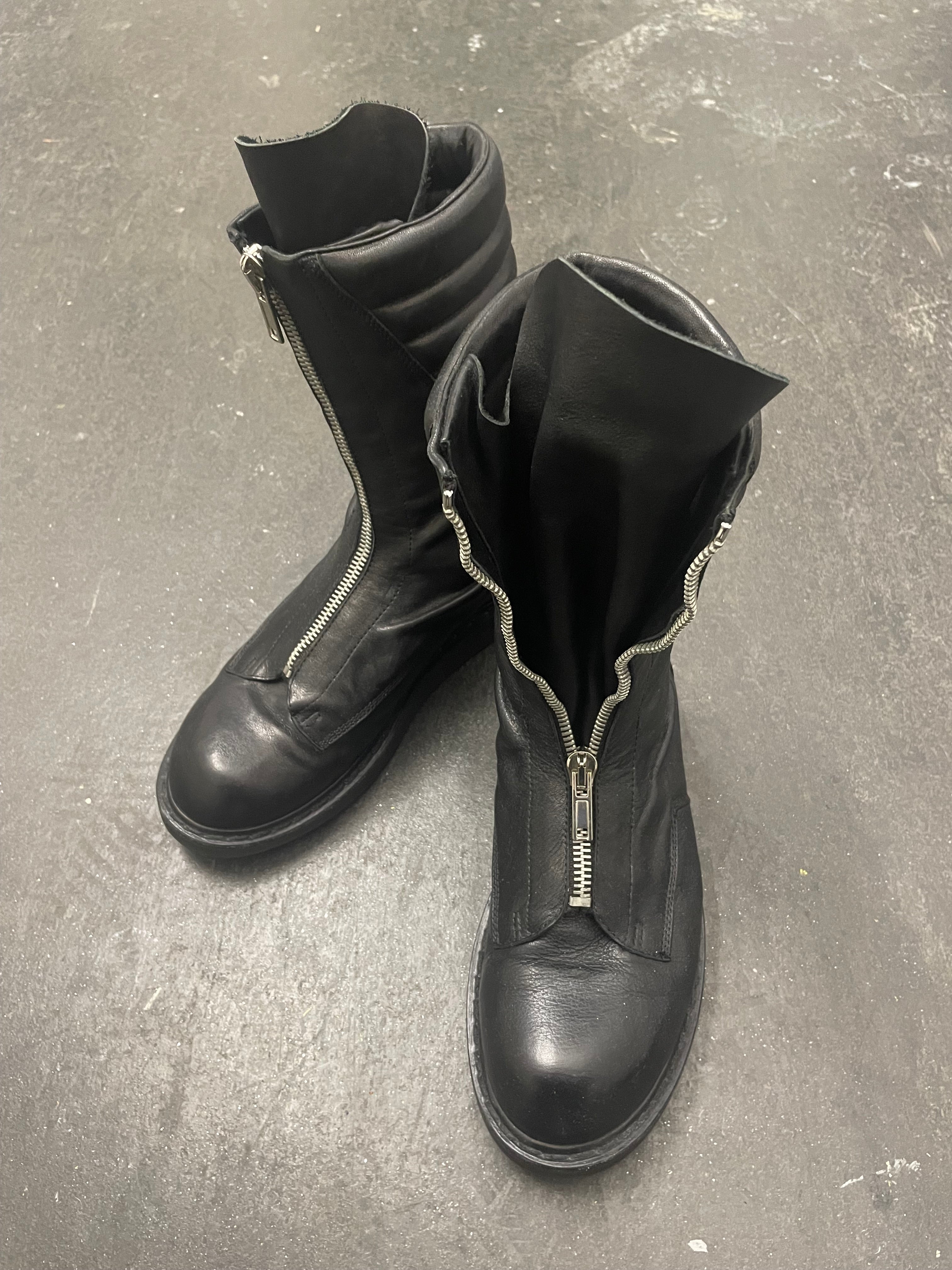 Rick Owens Mohawk Basket Creeper Boots – Jubilee Archive