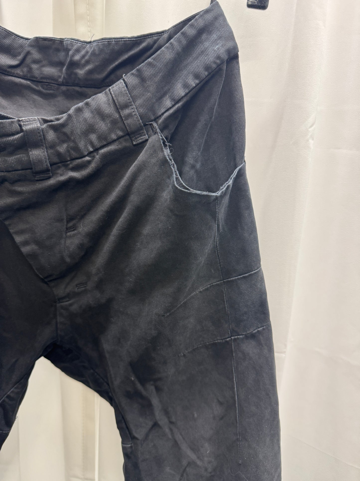 Boris Bidjan Saberi P-13 Cut Black Denim