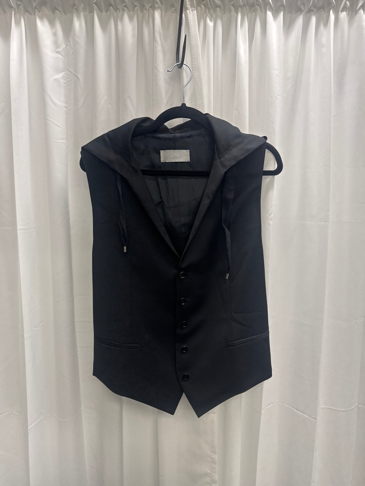 Dior Homme SS12 Wool Hooded Waistcoat