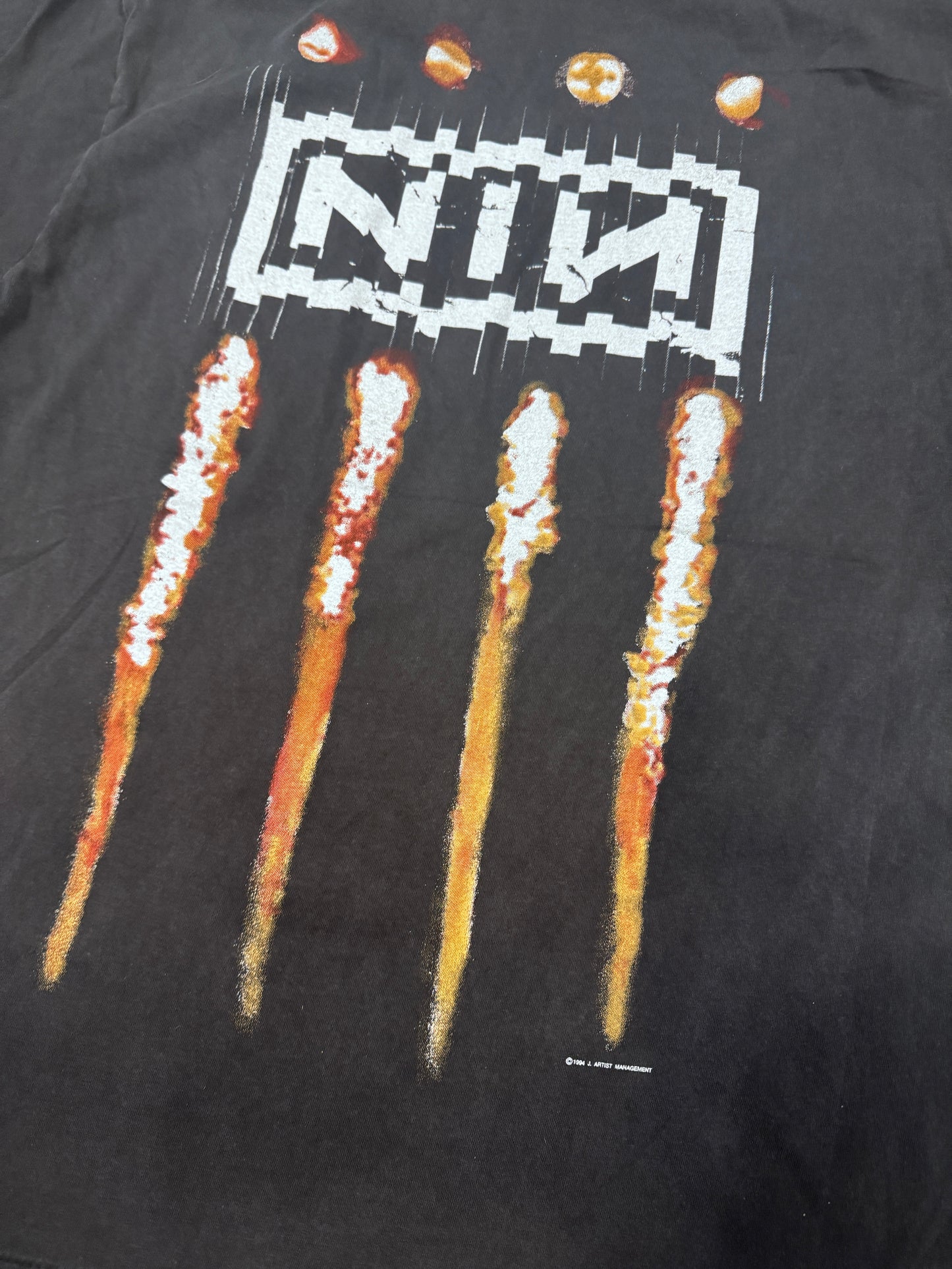 Nine Inch Nails 1994 Print T Shirt