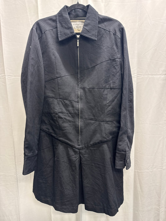 masaki matsushima spliced pattern 3/4 coat