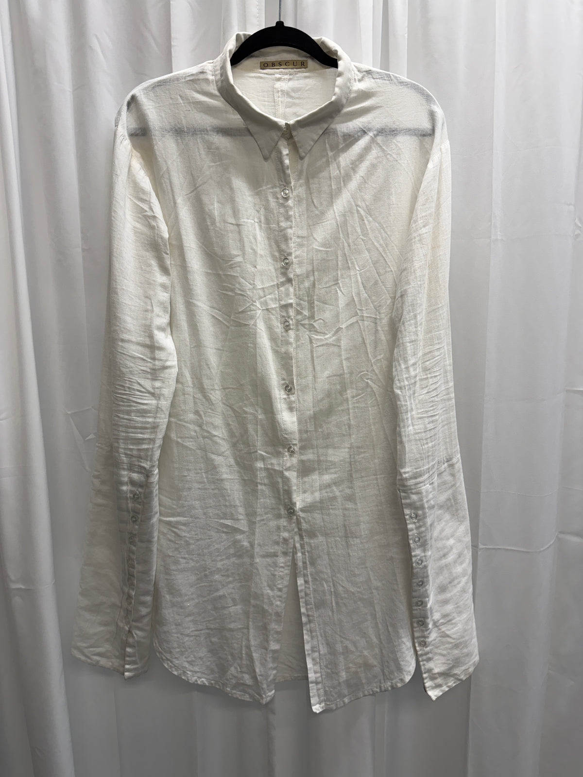 Obscur c.2011 Lightweight High Buttoning Shirt (M)