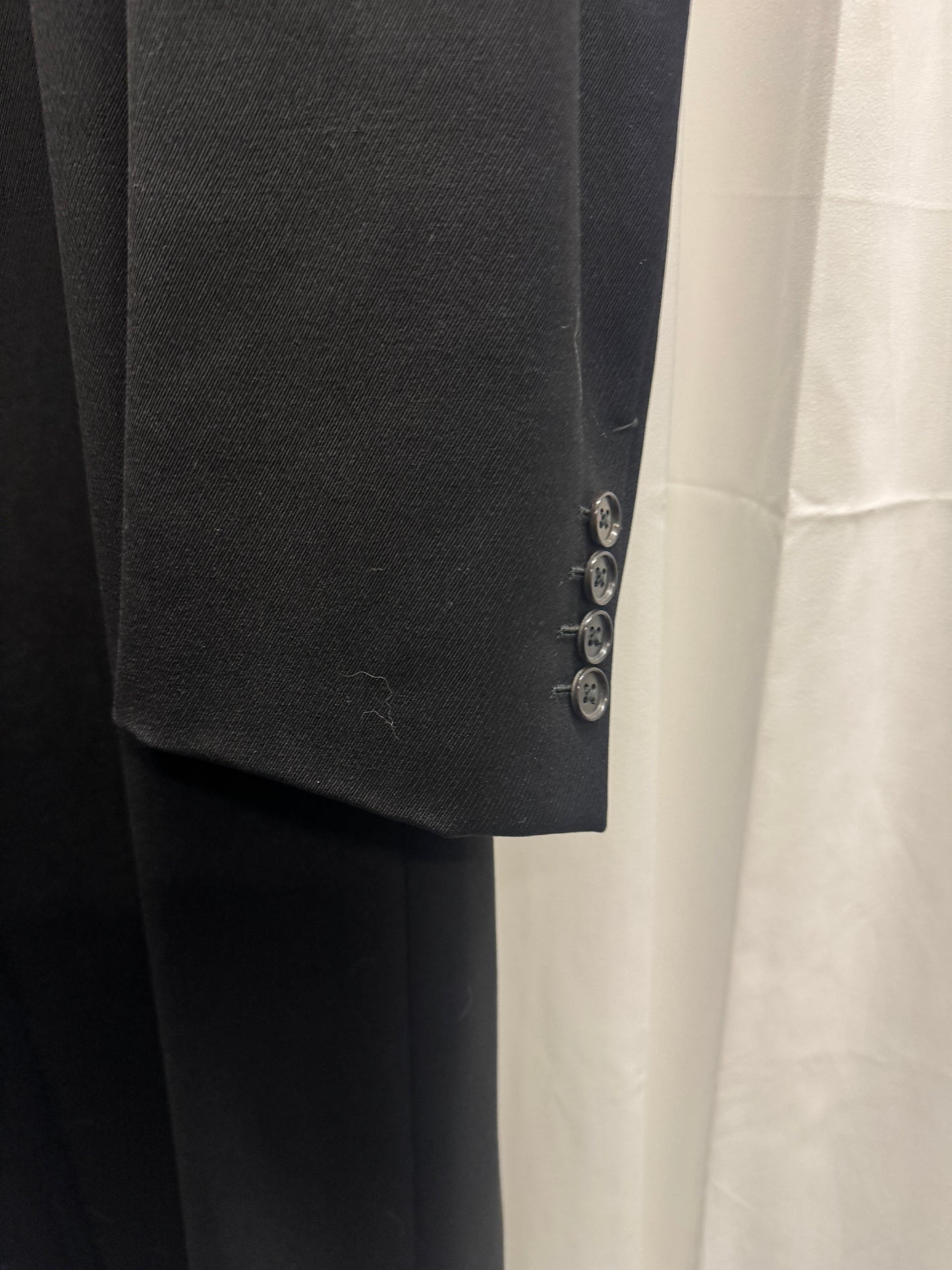 YSL Rive Gauche - Circa 00 Hedi Slimane Long Priest Coat