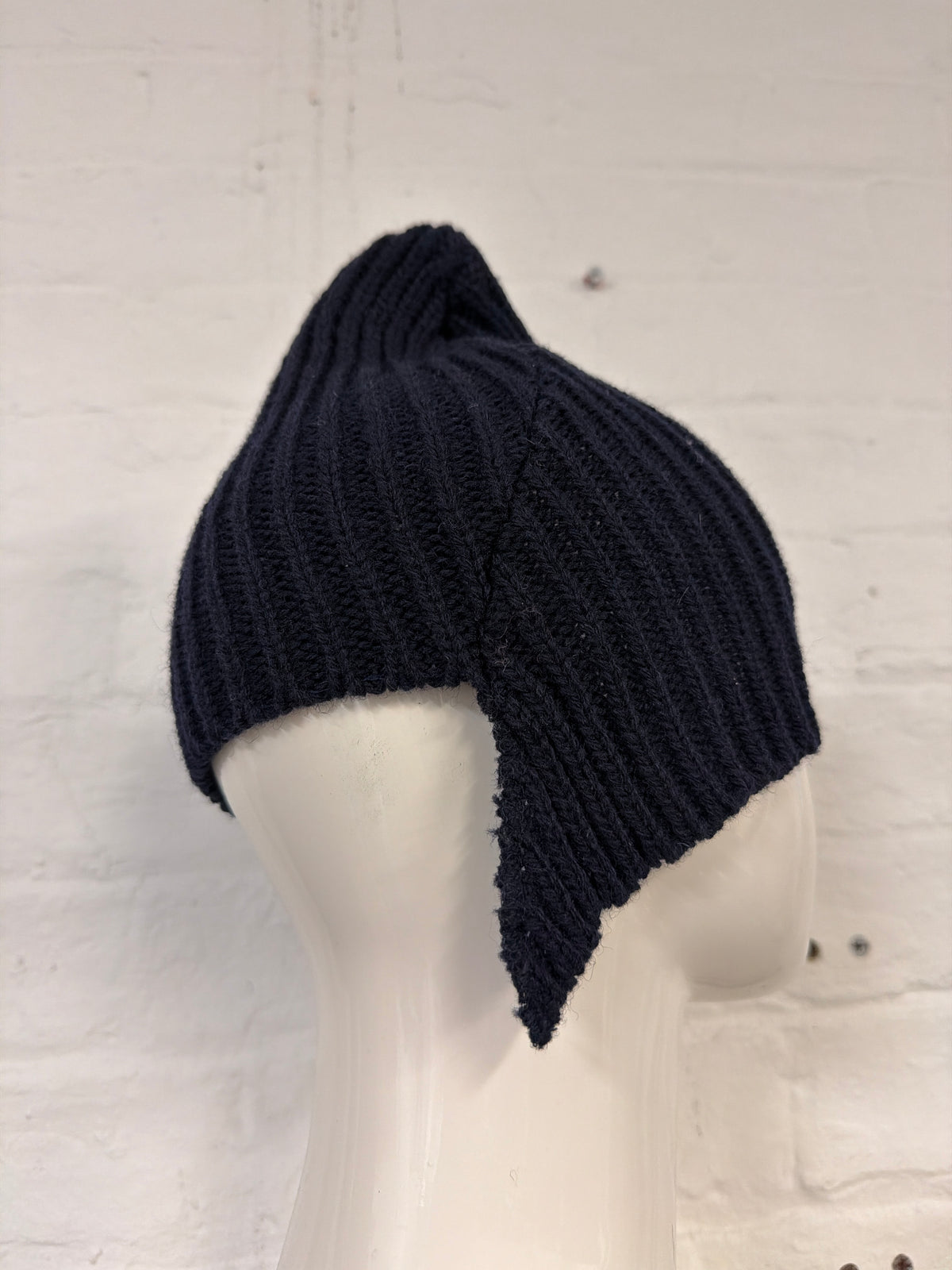Comme Des Garcons Twist Cut Knit Beanie