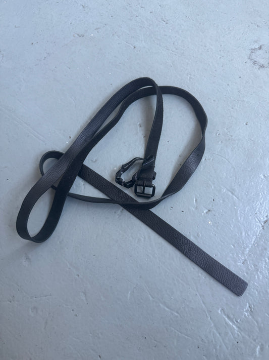 masahiko maruyama double wrap leather belt