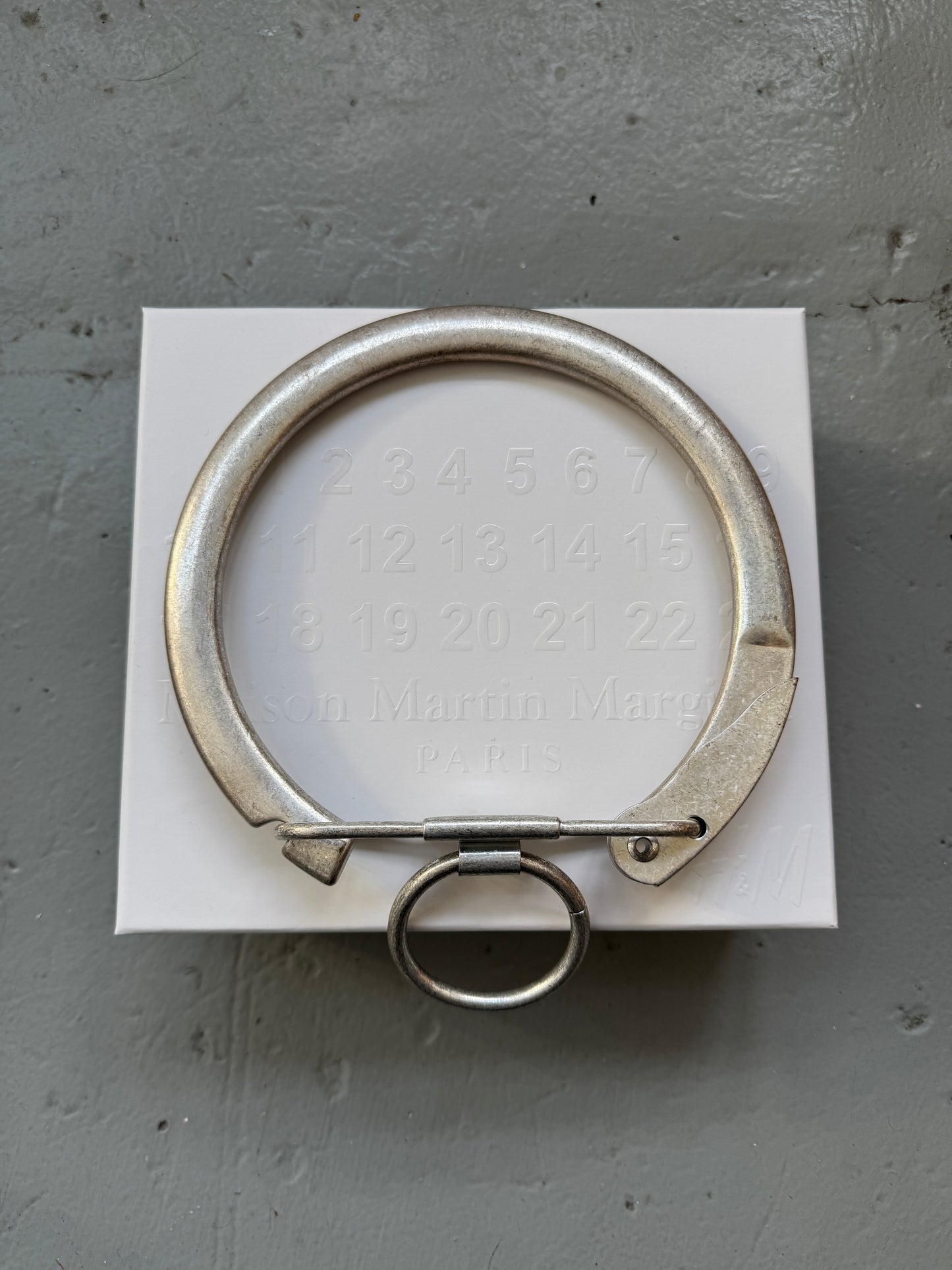 Maison Martin Margiela Oversized Keyring Cuff Necklace