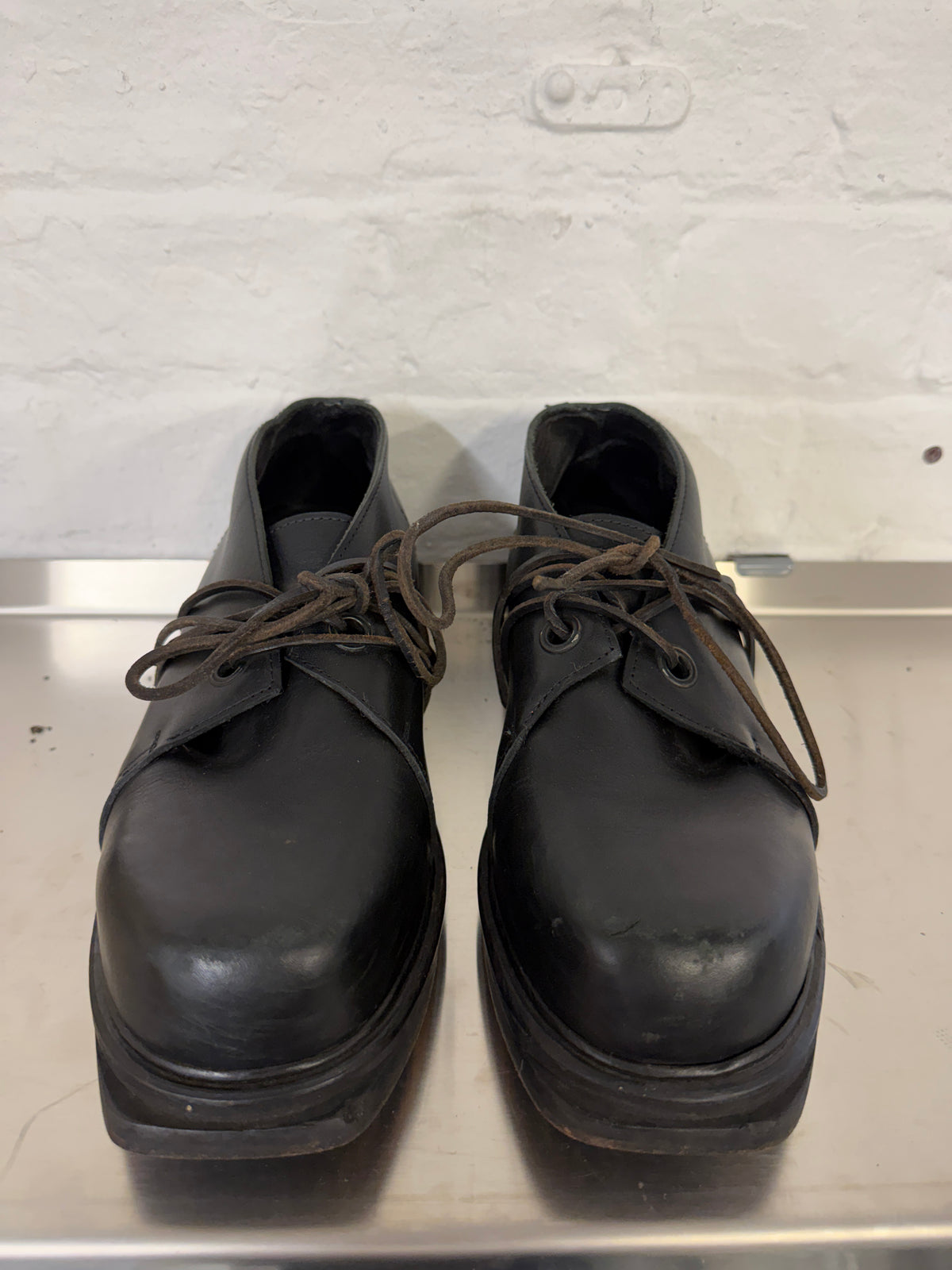 Dirk Bikkembergs Bungee Lace Wrap Leather Derby