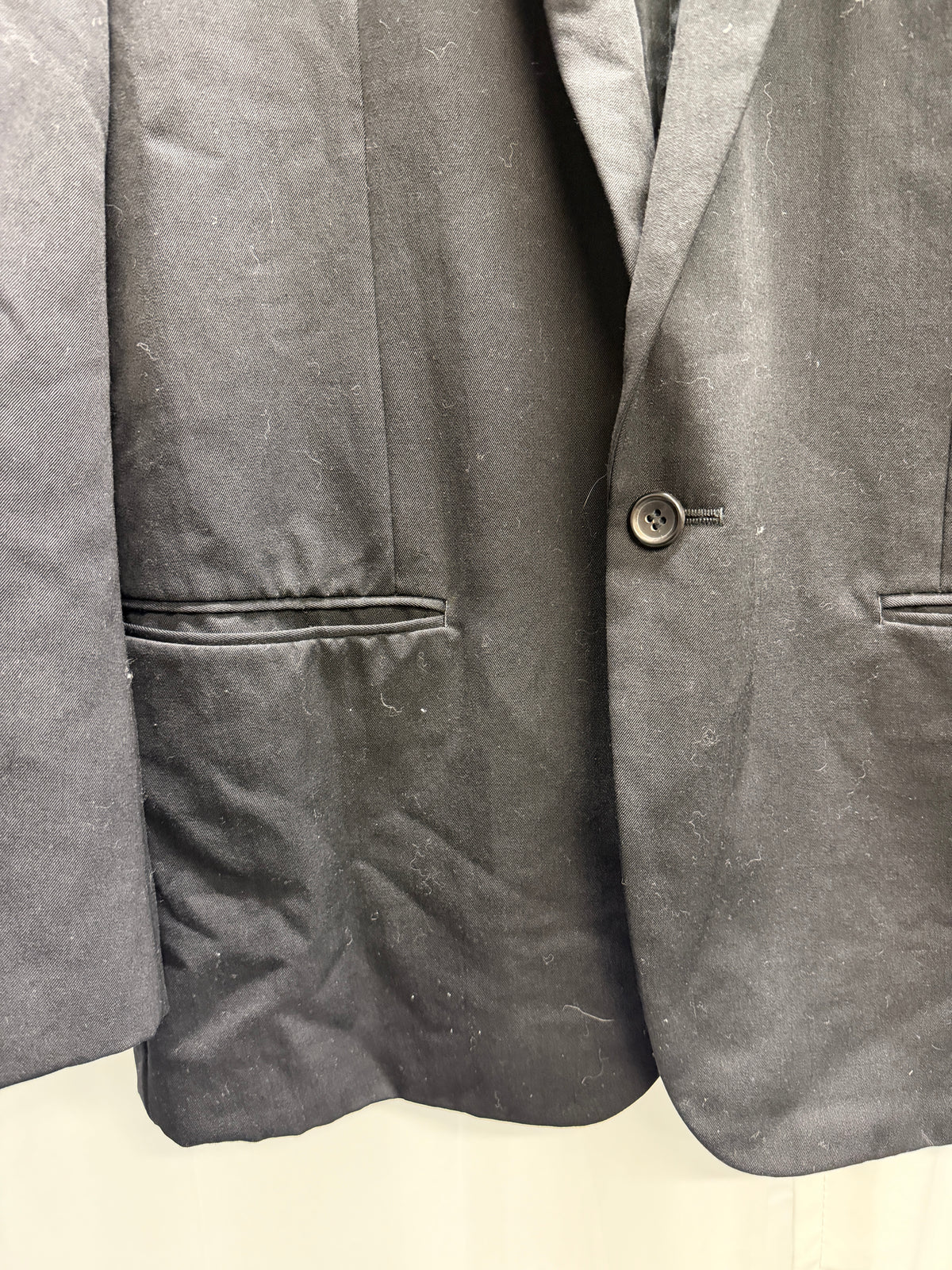 Comme des Garçons Homme Plus AD1991 Extreme Shoulder Single Button Wool Blazer