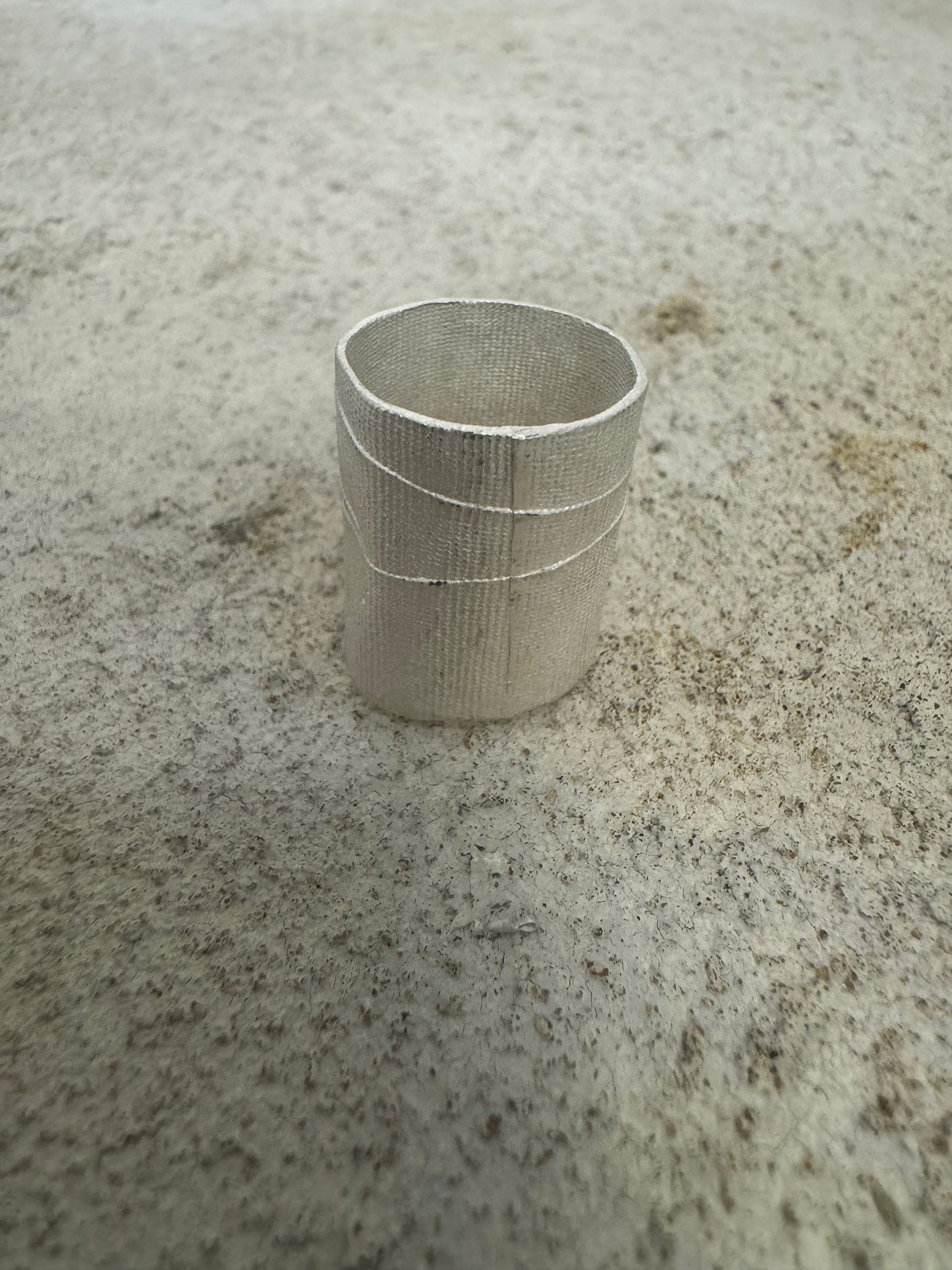 detaj 925 silver bandage ring