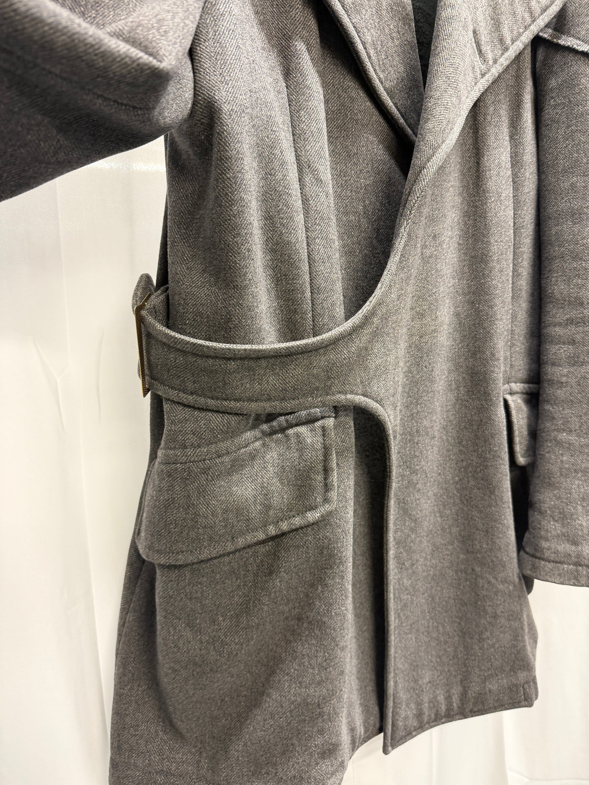 Andrew Mackenzie 2000s Armour Cross Front Closure Coat (M)