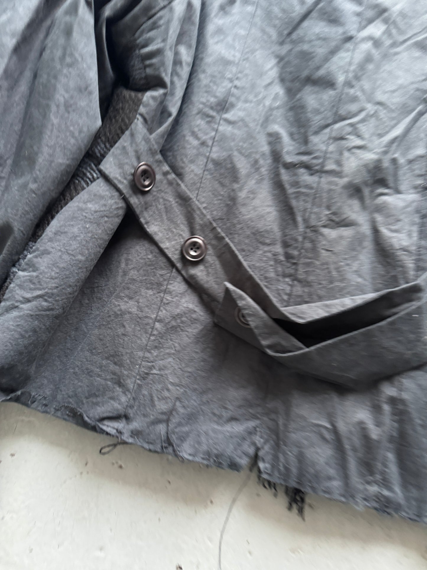 john alexander skelton stripe wool buttoned jacket S
