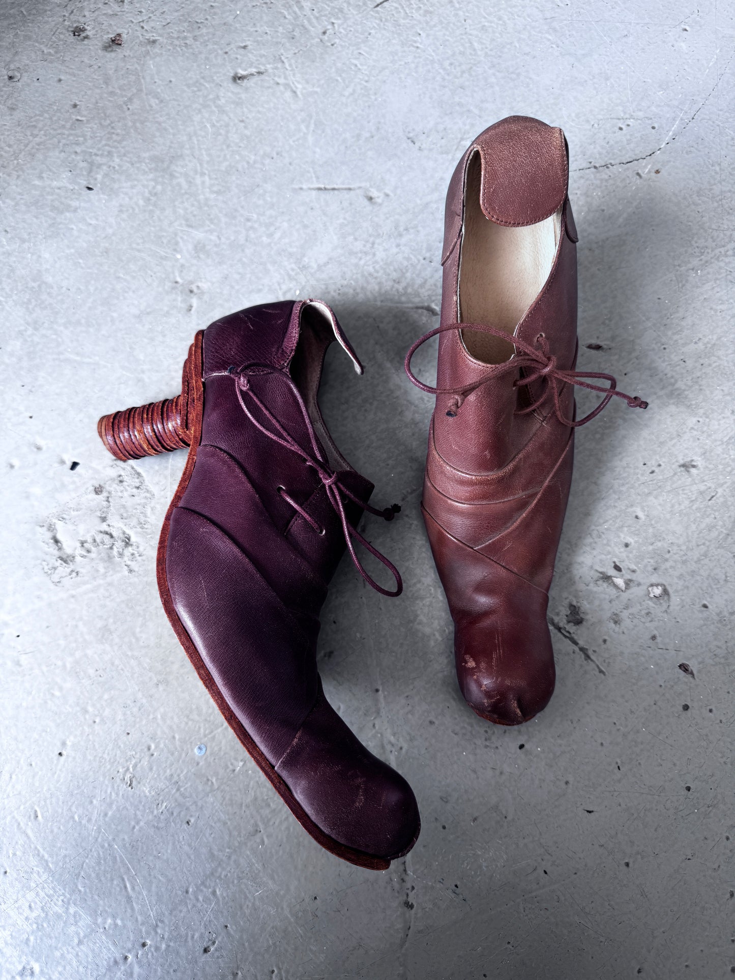 Kei Kagami Circle Stack Heel