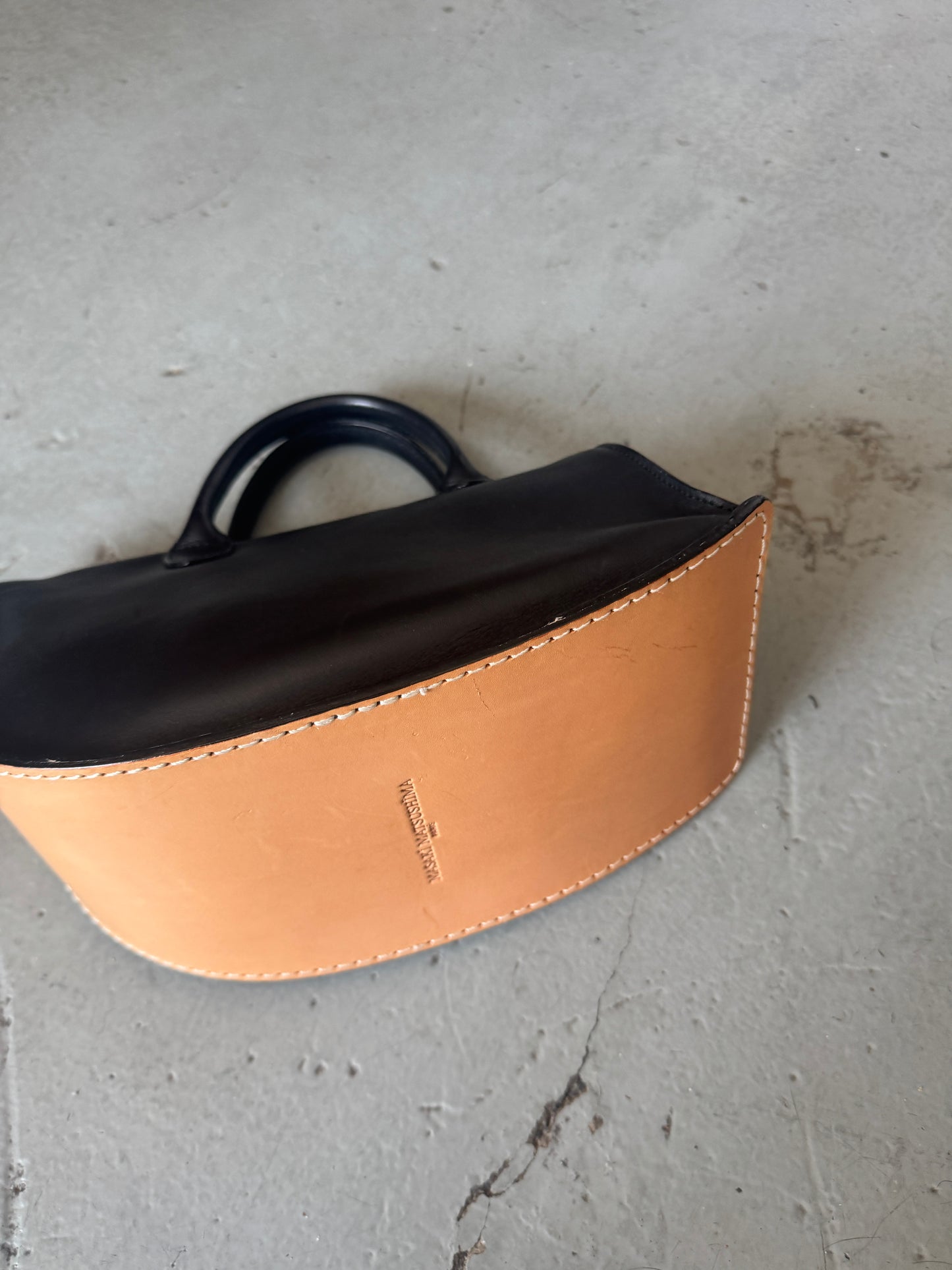 masaki matsushima wood platform bag