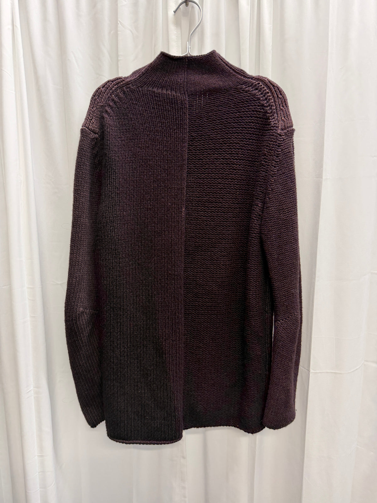 Carpe Diem 2006 Textured Wool Clasped Knit Jacket (L)
