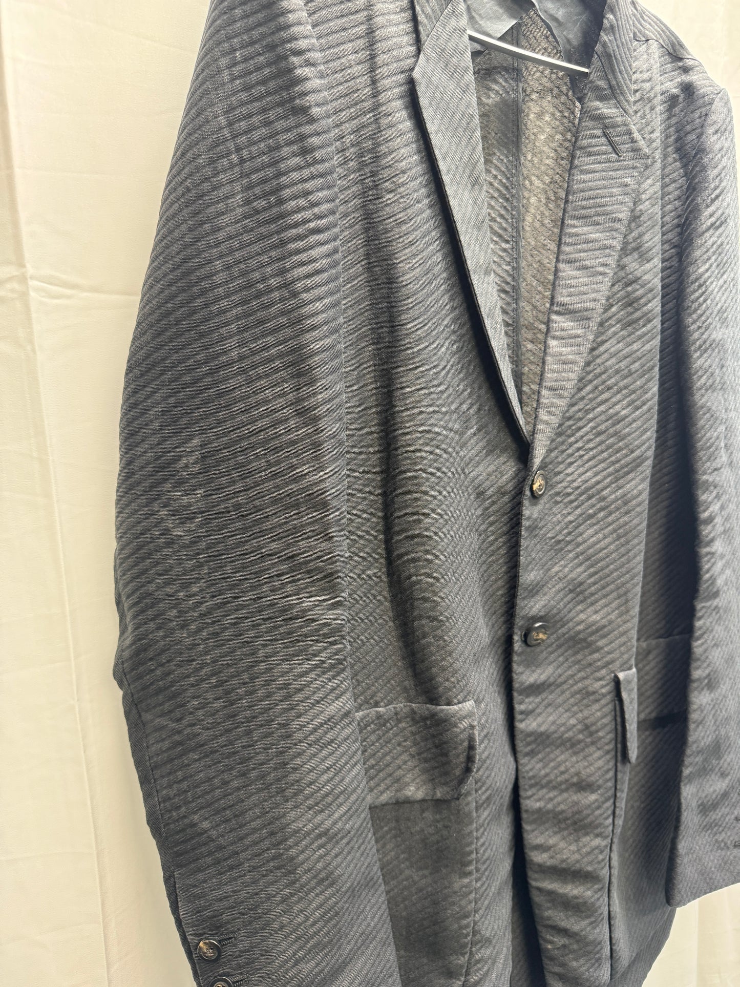 Rick Owens SS18 Dirt Semi Sheer Cargo Blazer