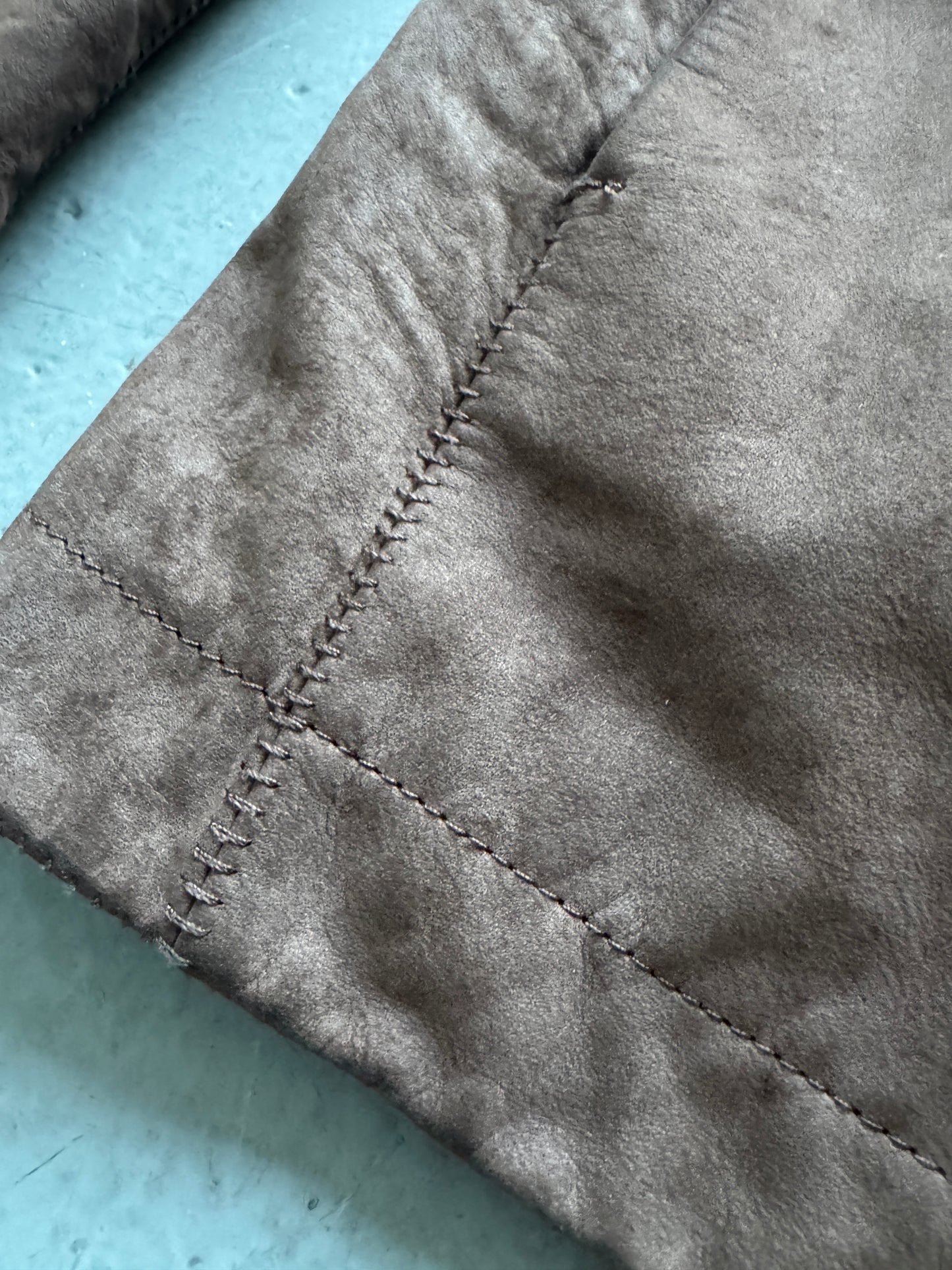 10sei0otto chainseam leather jacket