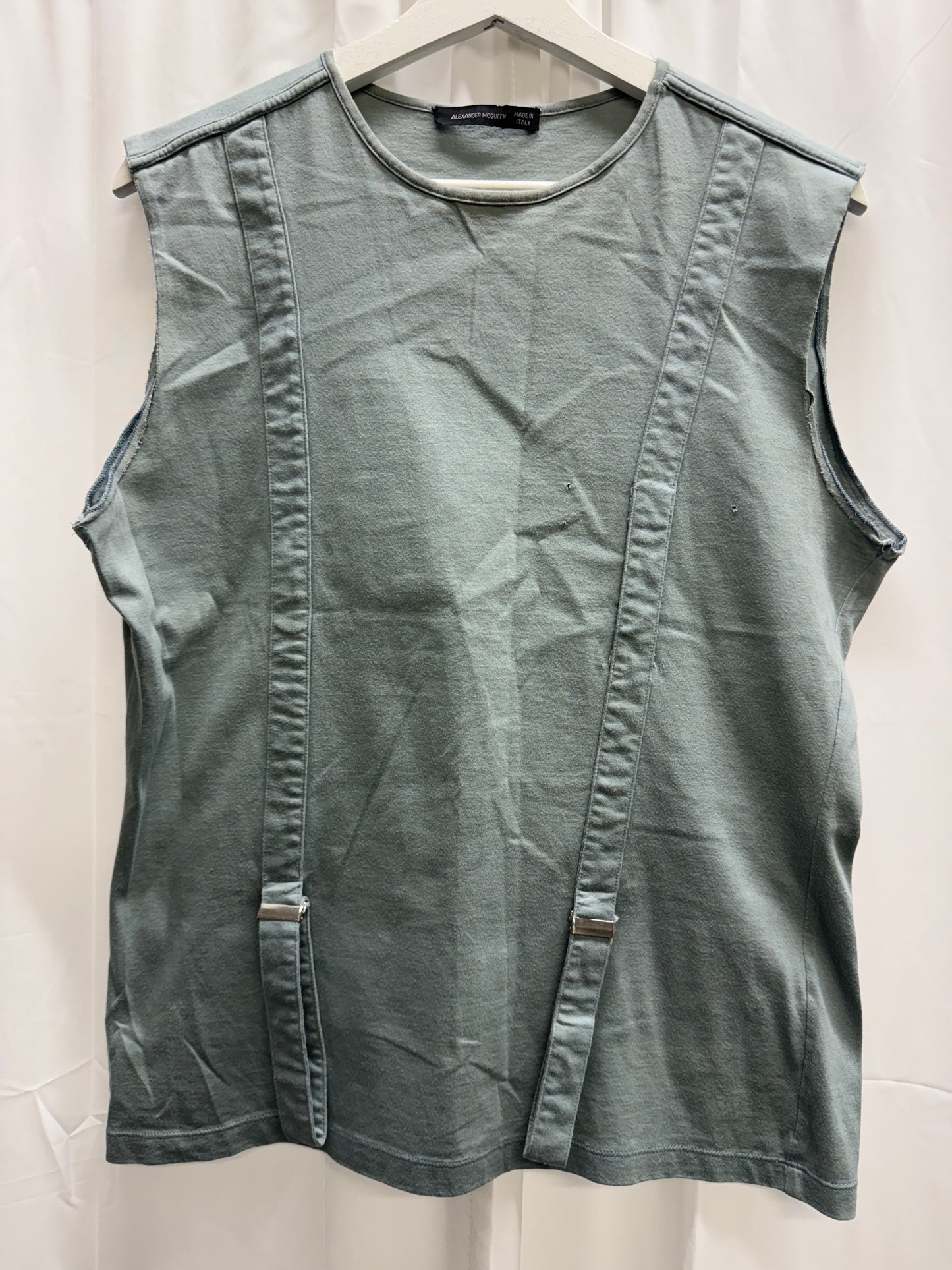 Alexander McQueen Bondage Strap Tank Top