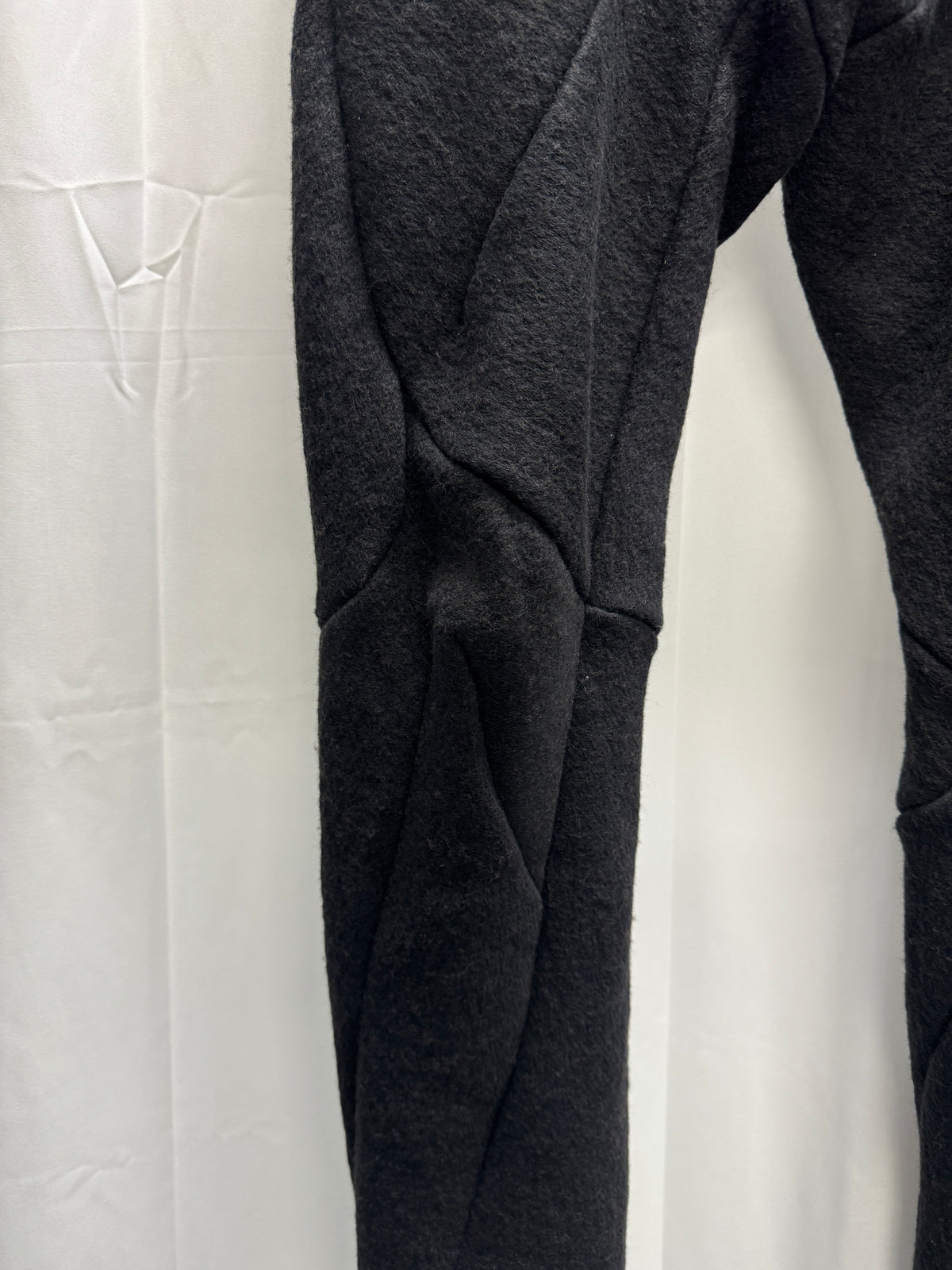 Leon Emanuel Blanck Early Asymmetric 3D Construction Knit Trousers