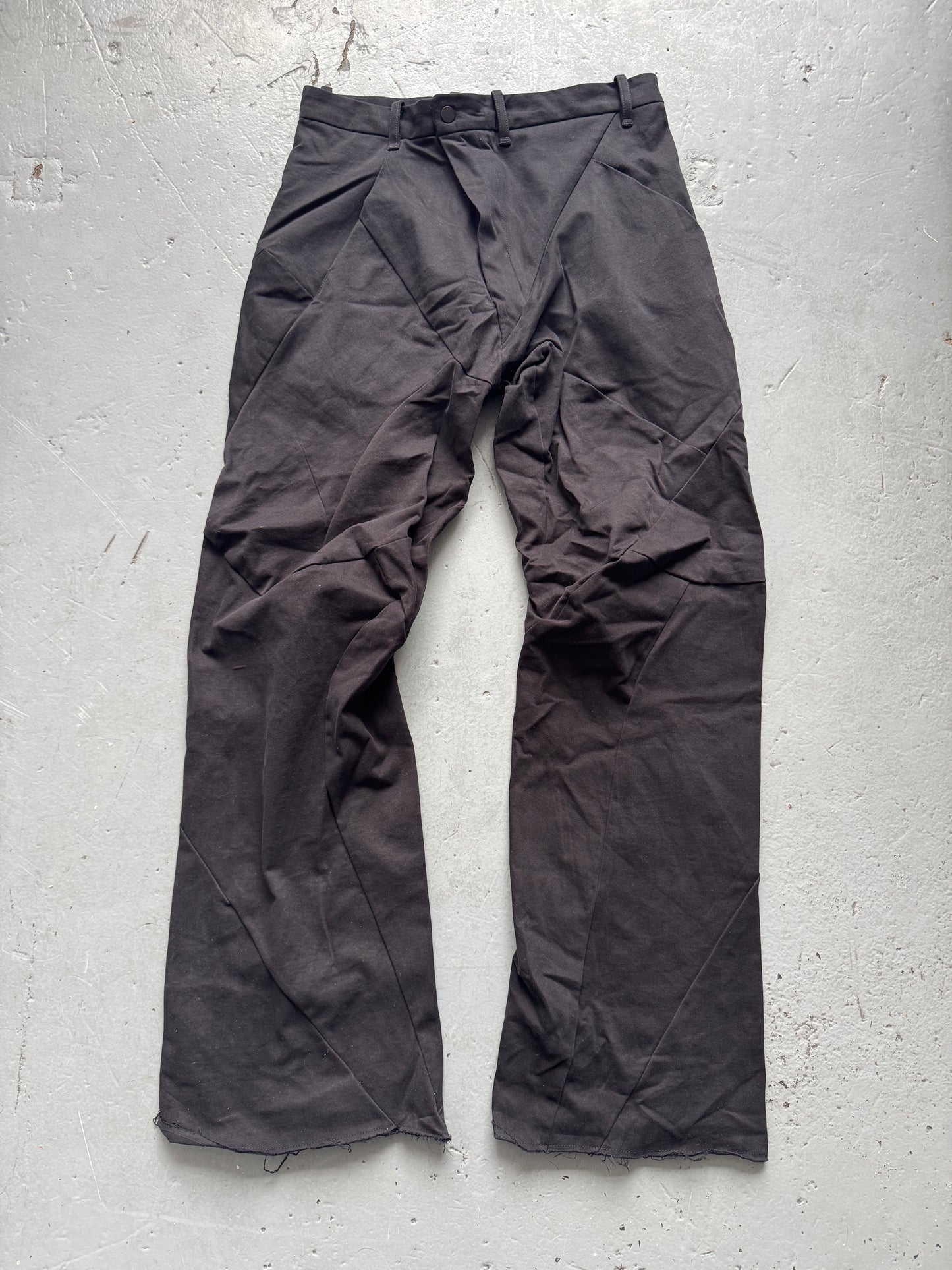 leon emanuel blanck baggy/p01 wide articulated trouser