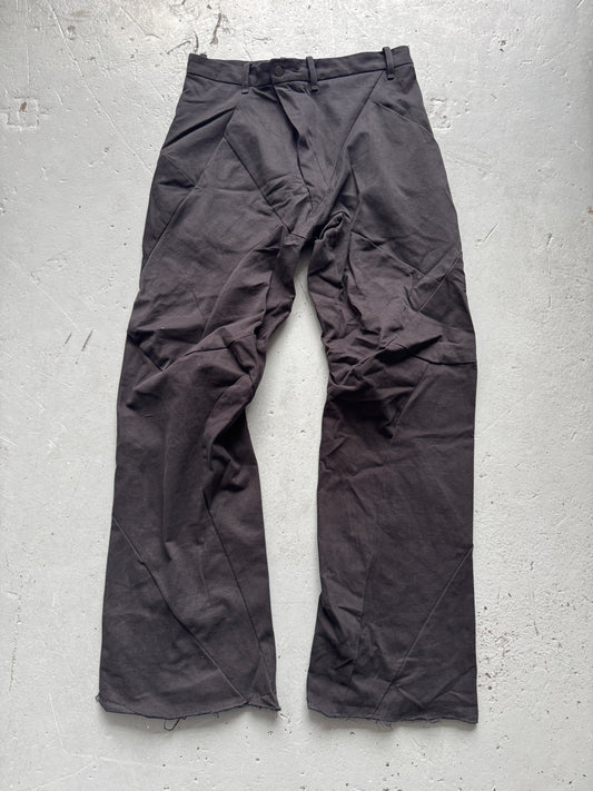 leon emanuel blanck baggy/p01 wide articulated trouser