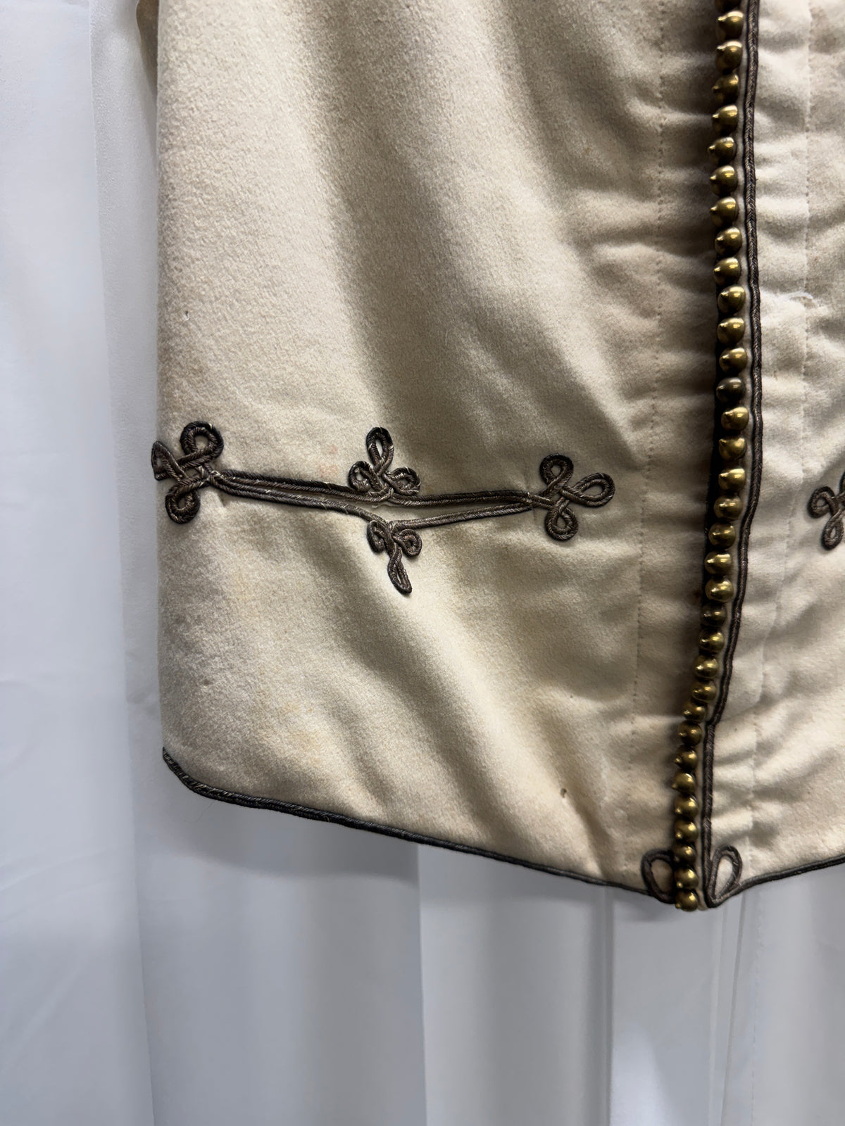 Antique Theatrical Soutache Military Waistcoat