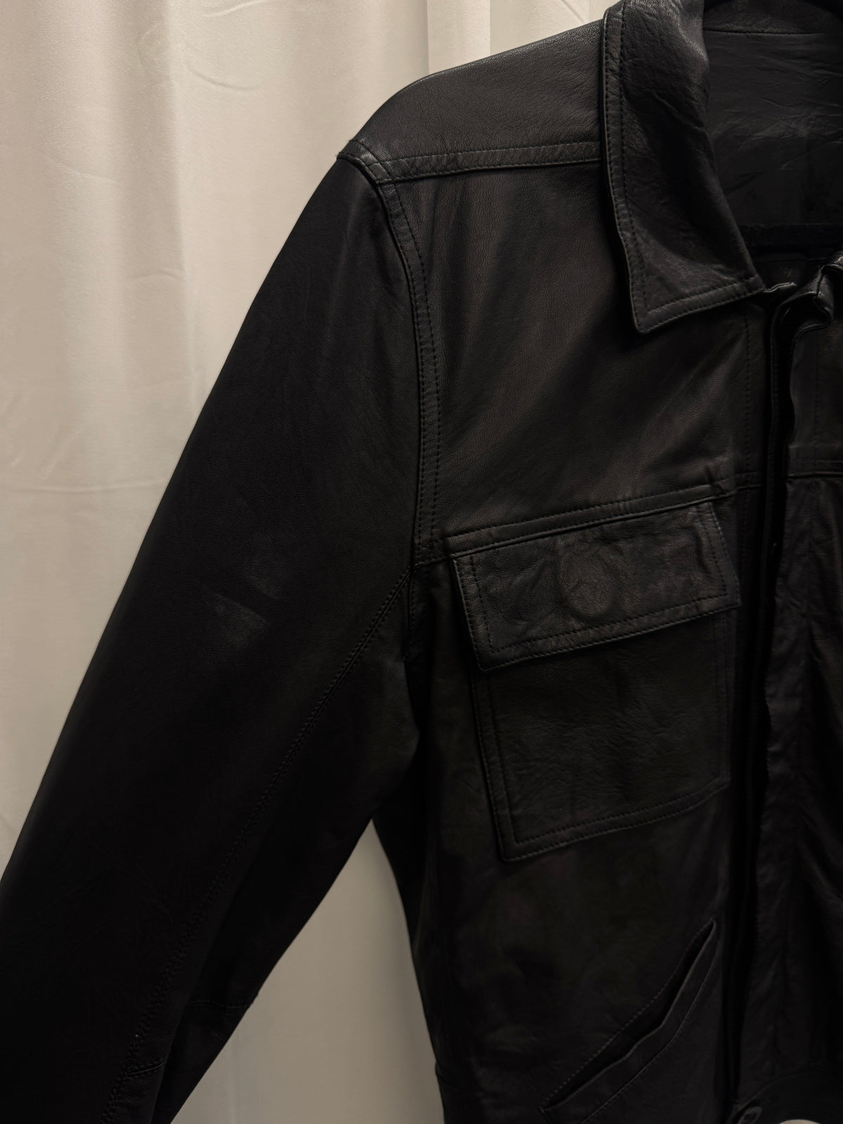 Rick Owens FW08 Stag Lambskin Sample Bruiser Jacket