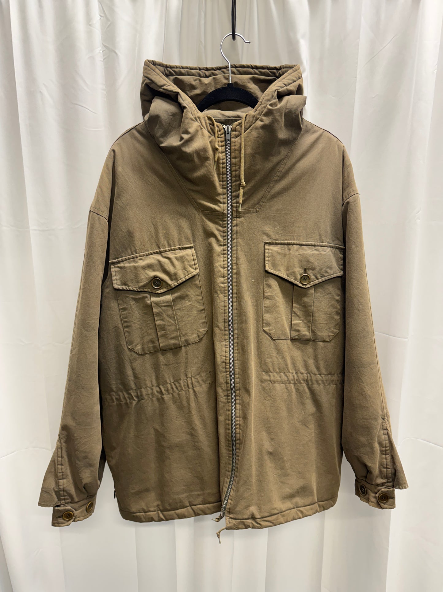 Helmut Lang AW99 Vintage Military Cotton Pillow Parka
