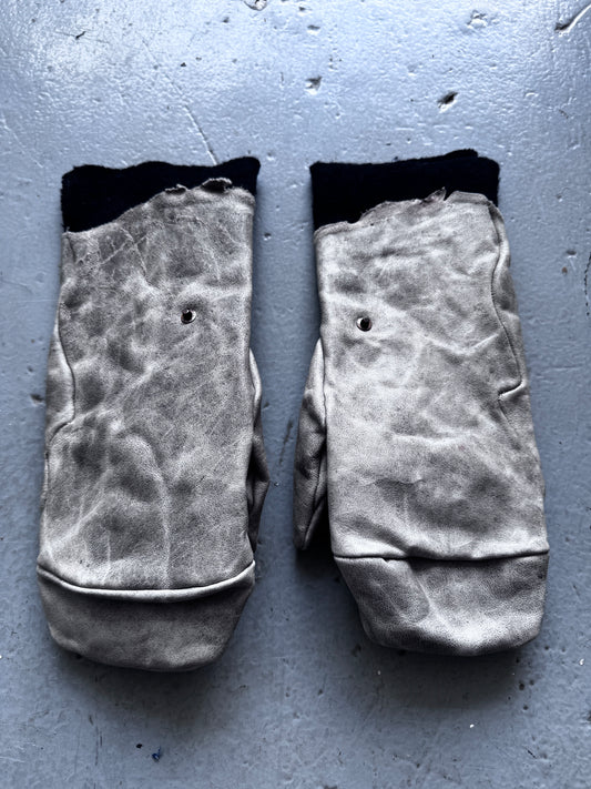 Alexander Fielden Moulded leather gloves