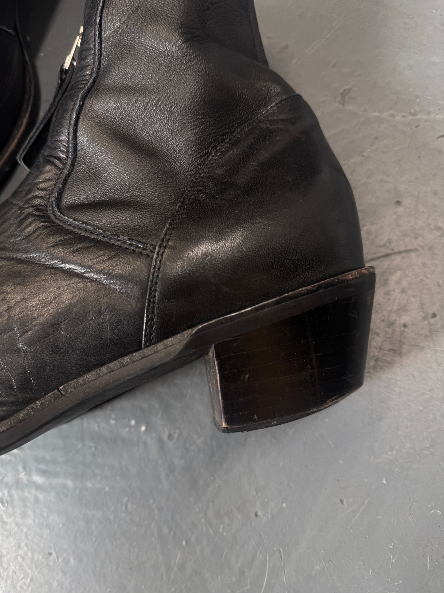 Mihara Yasuhiro x Studio Seven Front Zip Boots