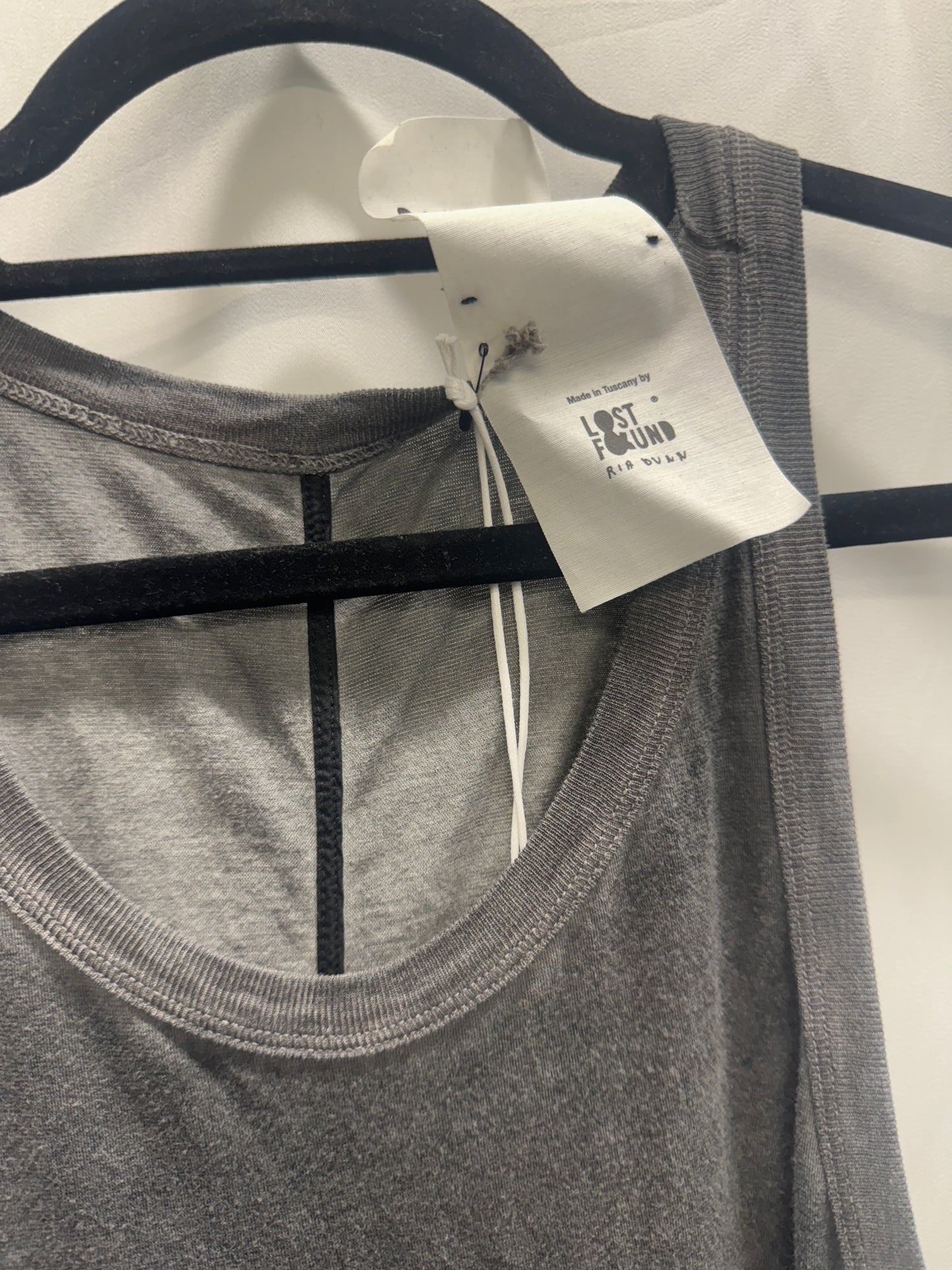 lost & found ria dunn tape detail vest