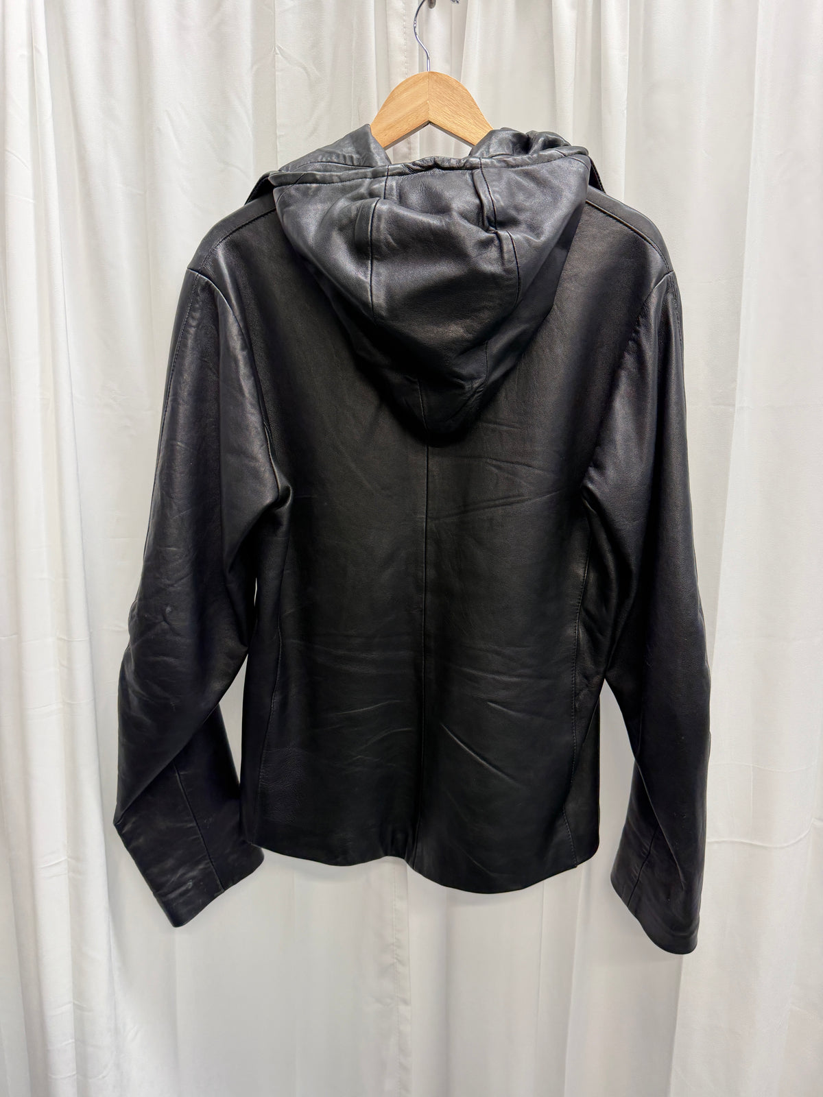Vexed Generation 1990s Masked Leather Jacket (L)