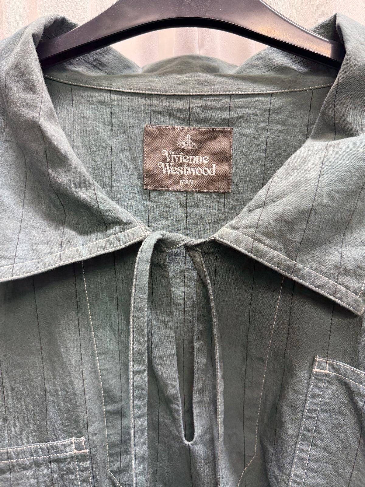 Vivienne Westwood MAN Overdye Pirate Collared Shirt