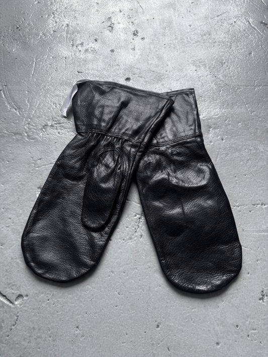 Military Large Leather Mitten