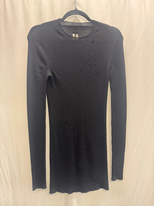 rick owens aw18 sisyphus rib knit longsleeve
