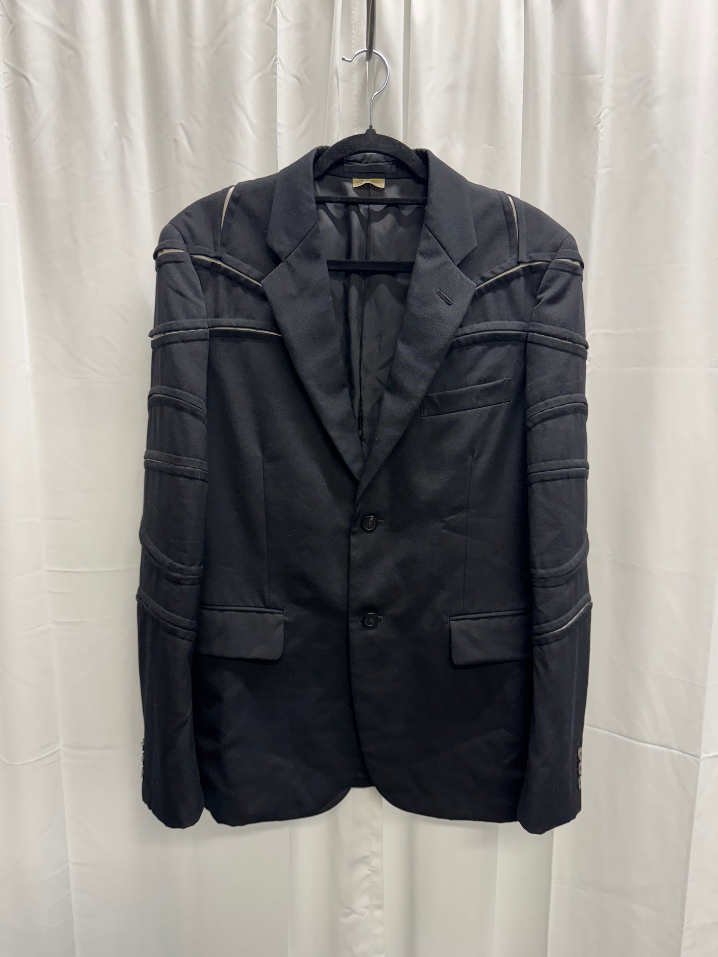 Comme Des Garcons AW15 Spliced Armour Blazer M