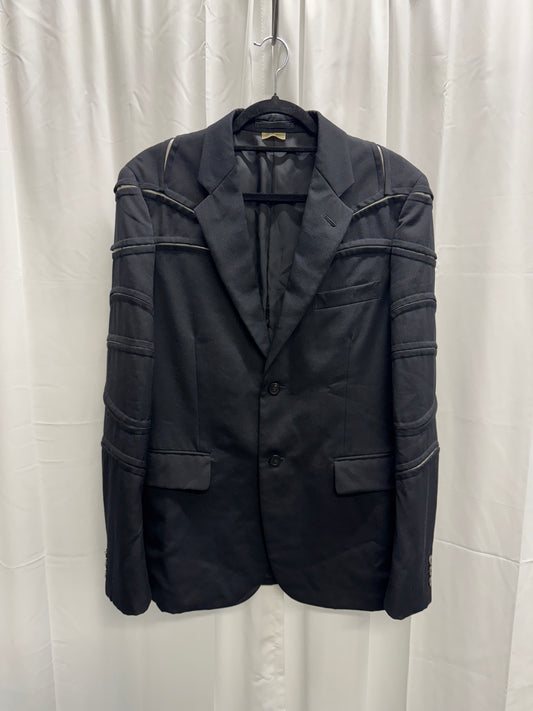 Comme Des Garcons AW15 Spliced Armour Blazer M