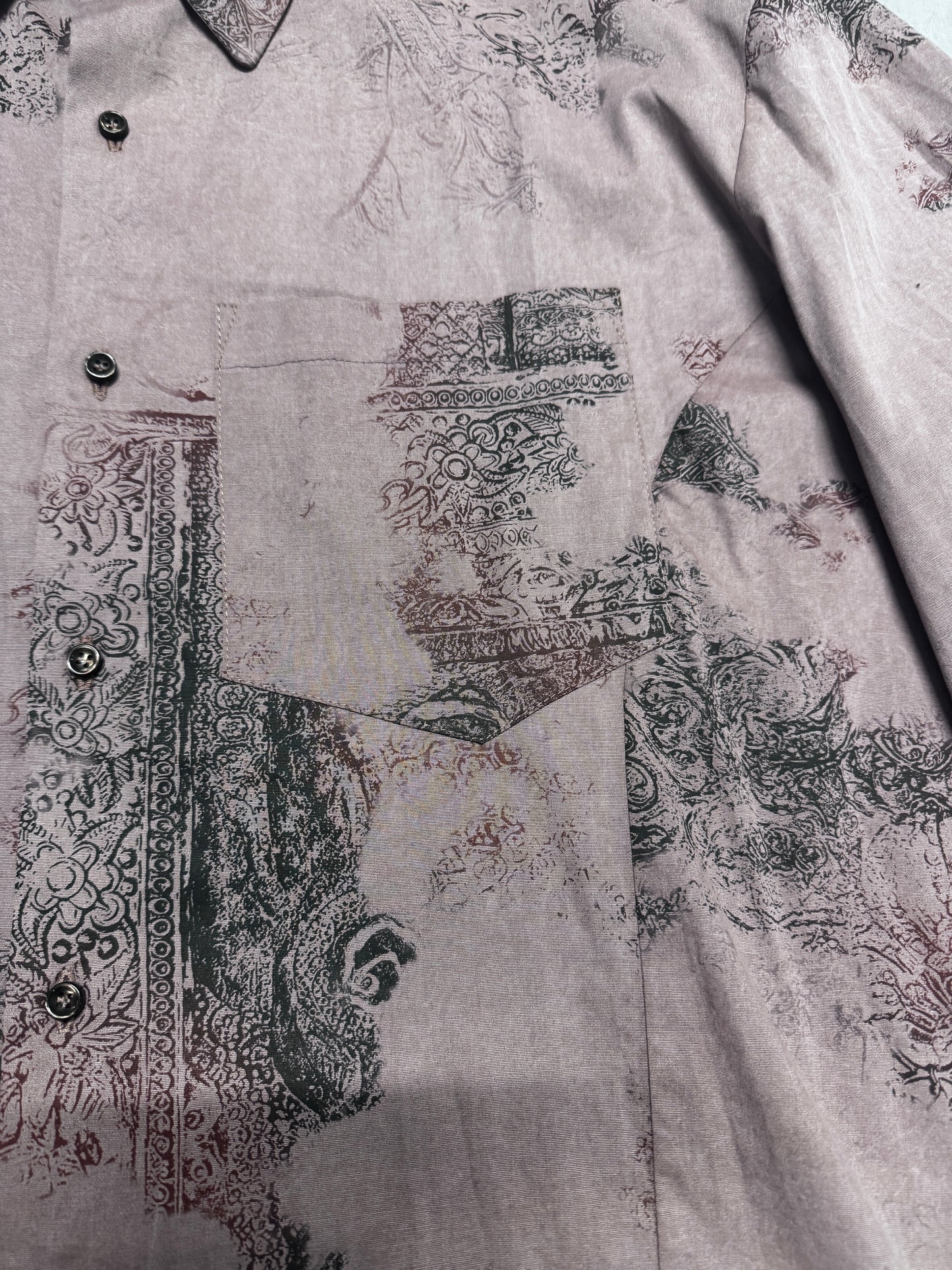 Marie Lueder Graphic Asymmetric Shirt