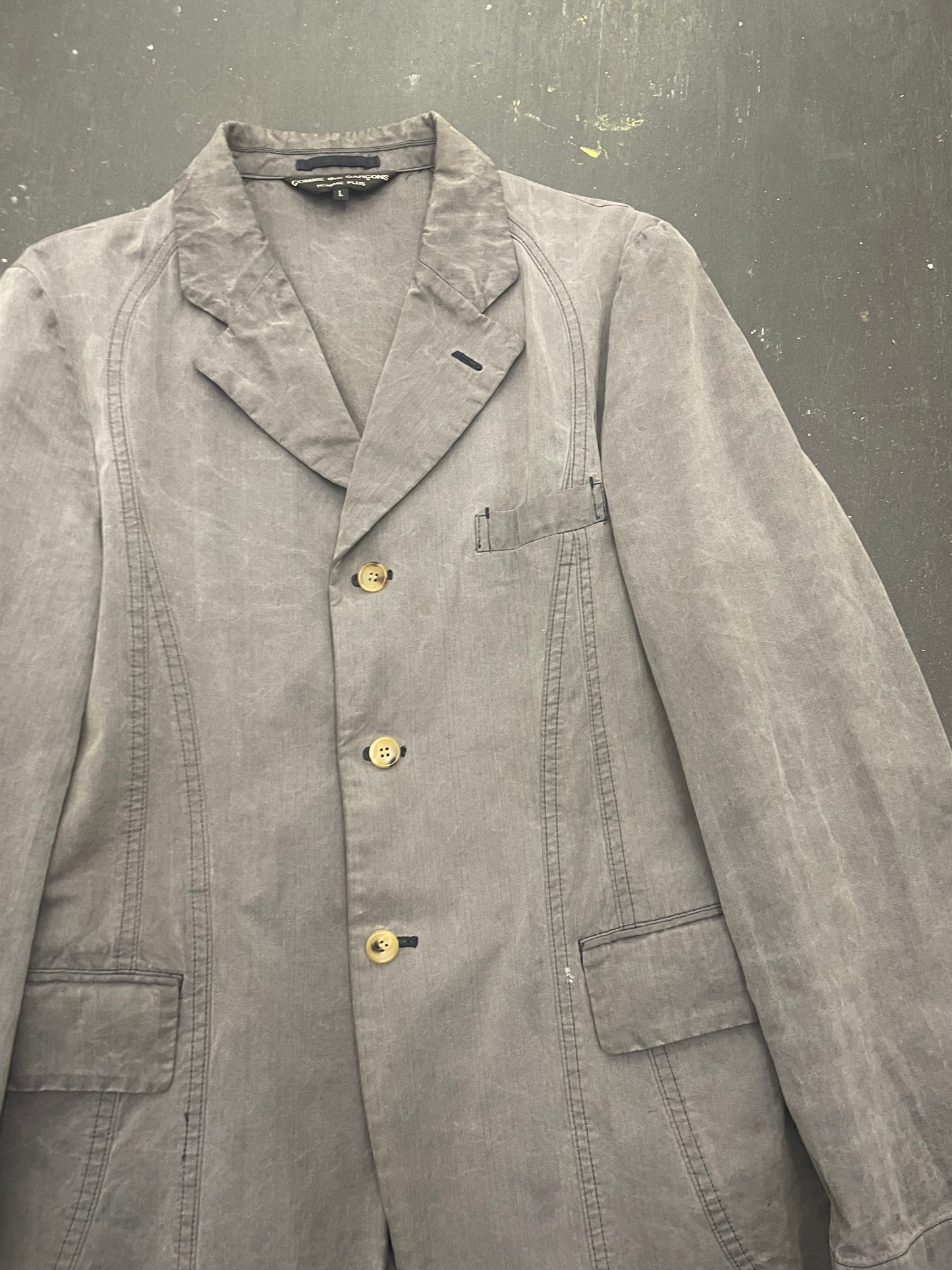 Comme Des Garcons Homme Plus 2003 Twist Seam Blazer