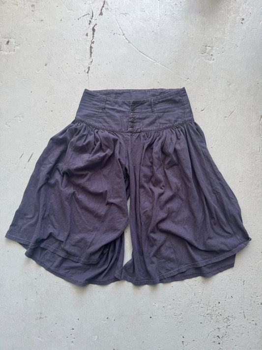 kapital high waist lightweight shorts