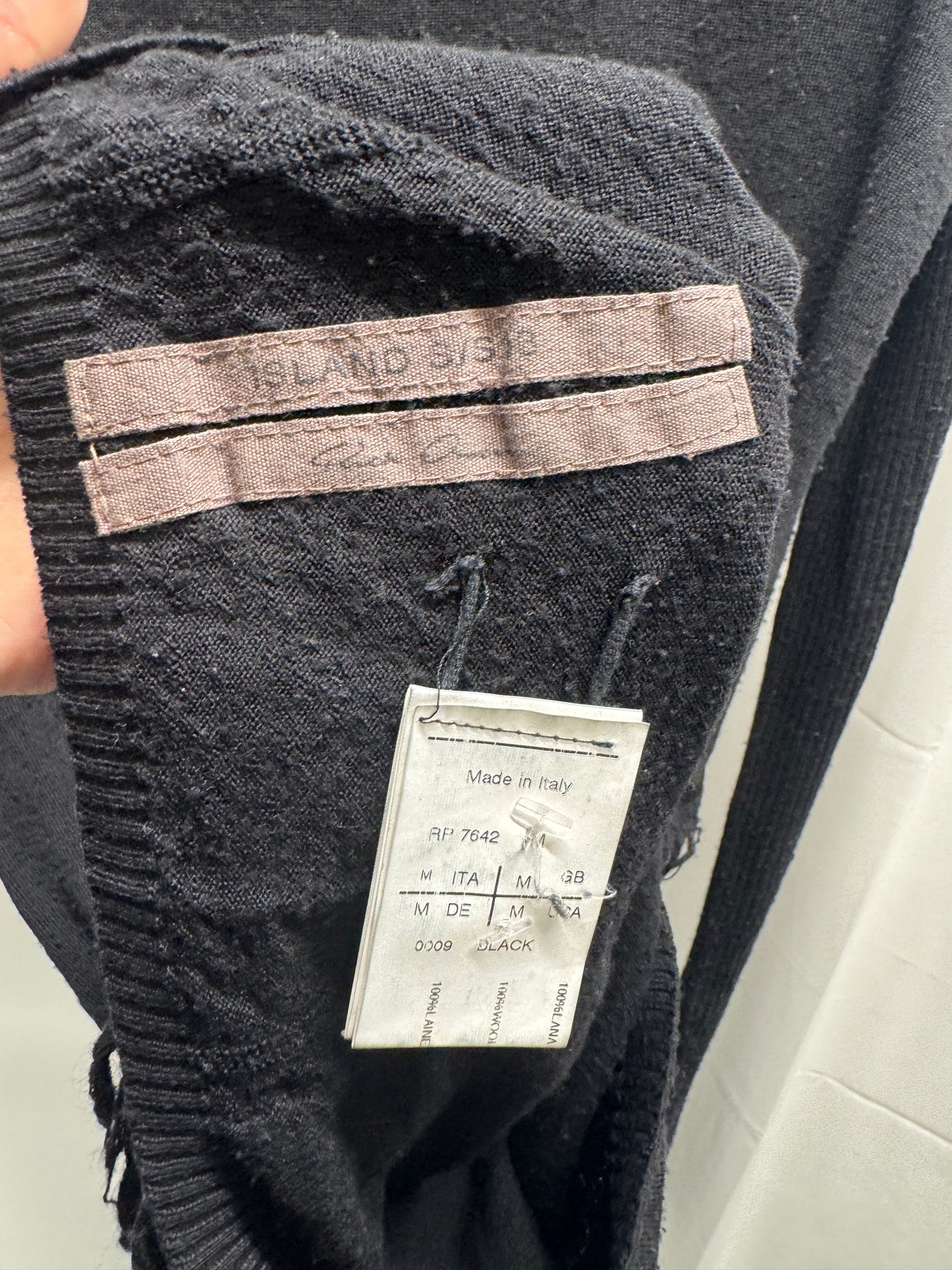 Rick Owens SS13 Island Mummy Knit Longsleeve Top