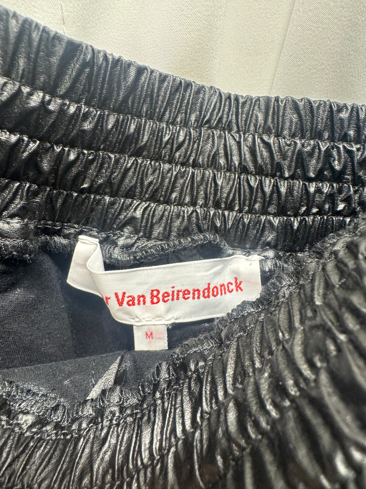 Walter Van Beirendonck Layered Cotton/Modal Chap Trouser