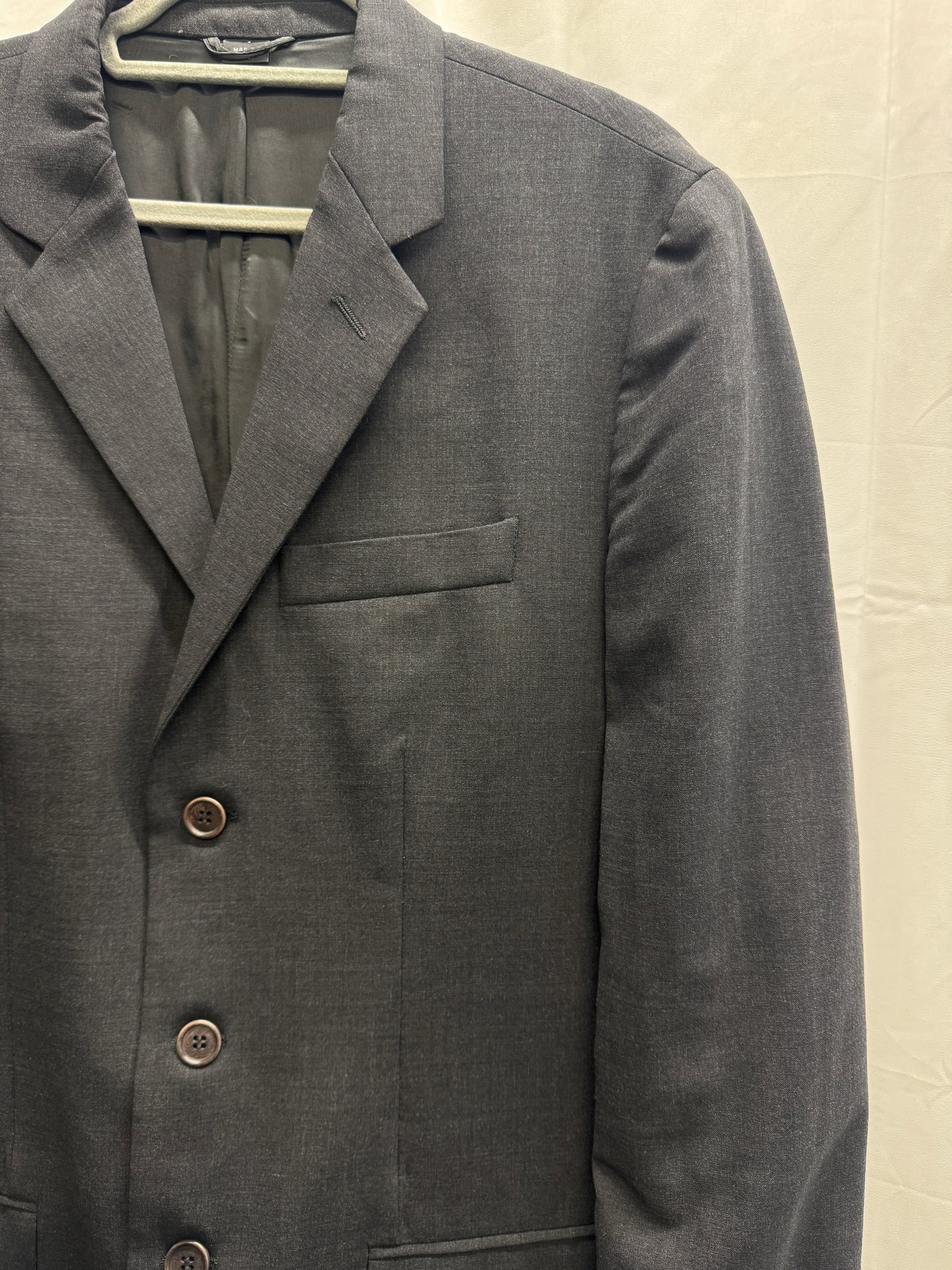 helmut lang 90s extended sleeve blazer