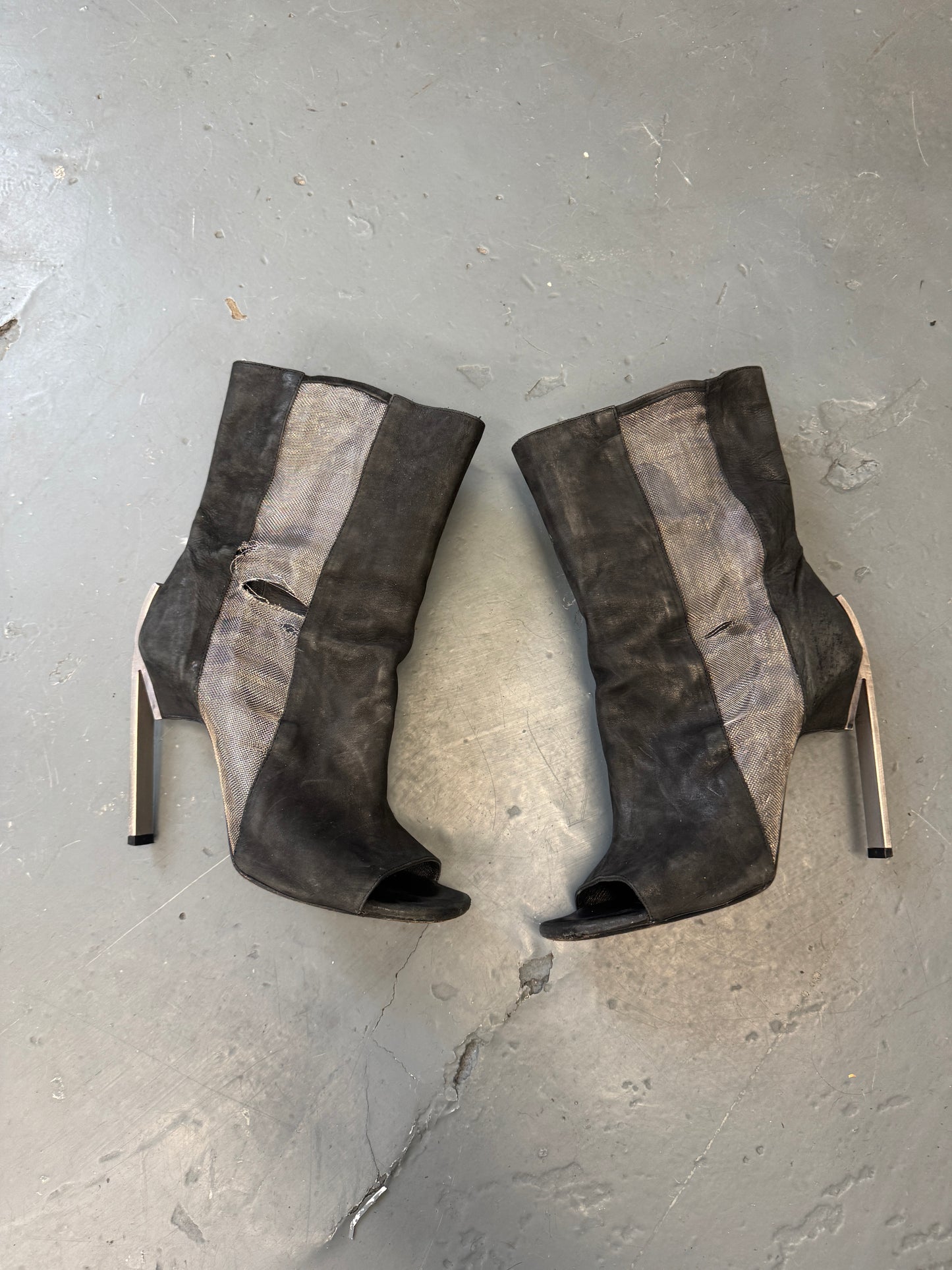 Luca Stucci Customised Leather and Metal Heel