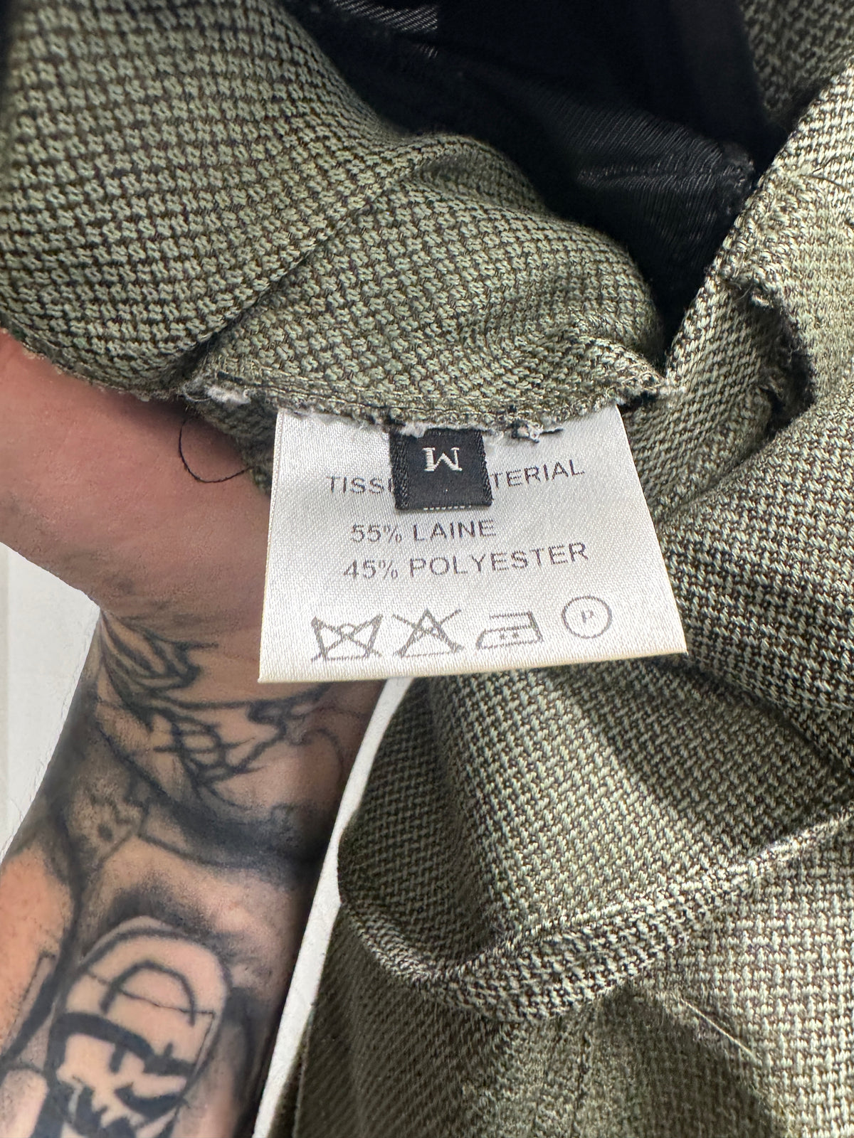 Kosmetique Label Laine Bondage Adjustable Flare Trouser