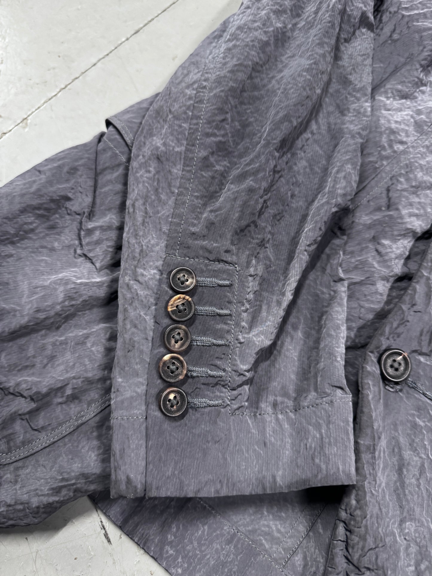 Ziggy Chen Treated Nylon Blazer