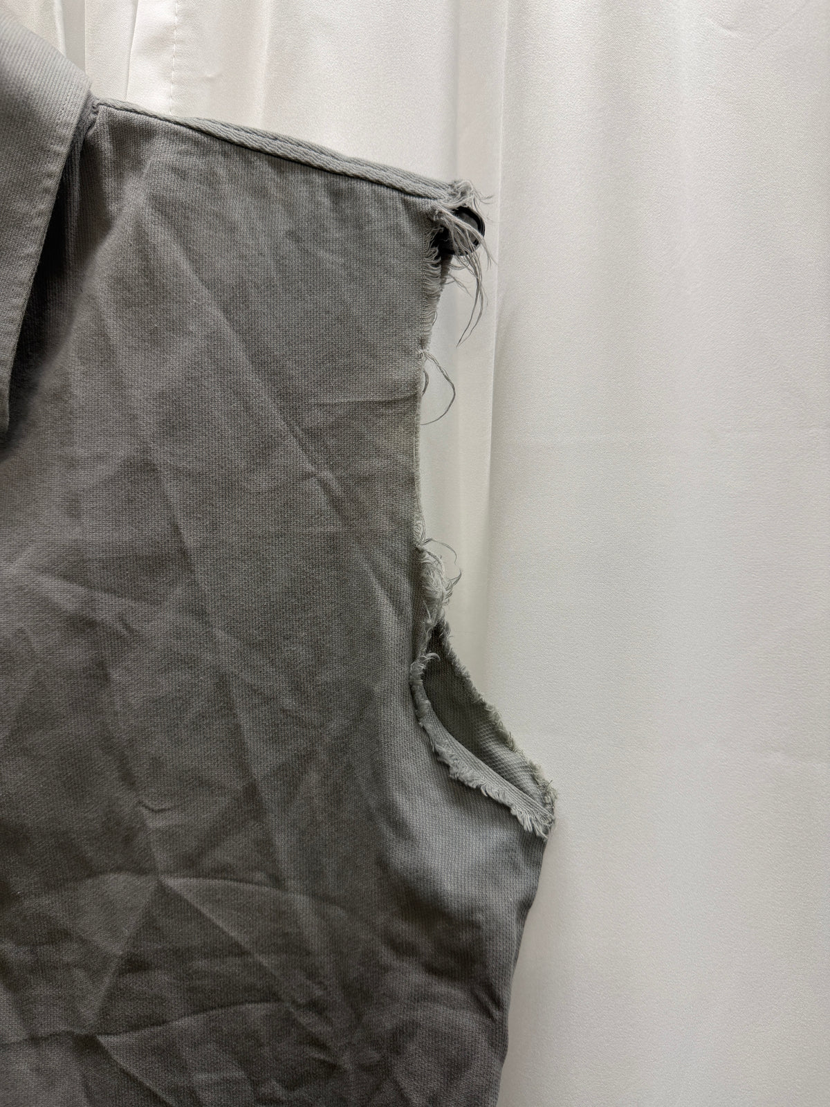 Raf Simons SS99 Sleeveless Button Shirt