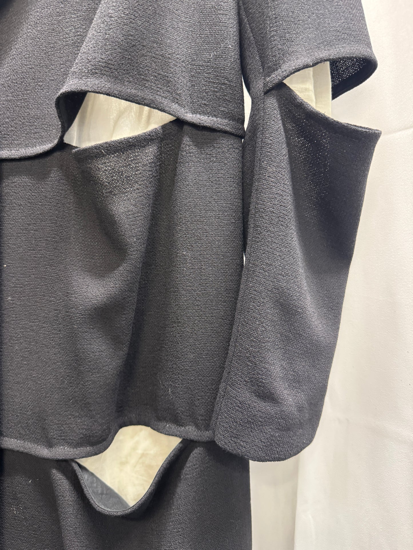 Annette Görtz Open Slit Layered Coat